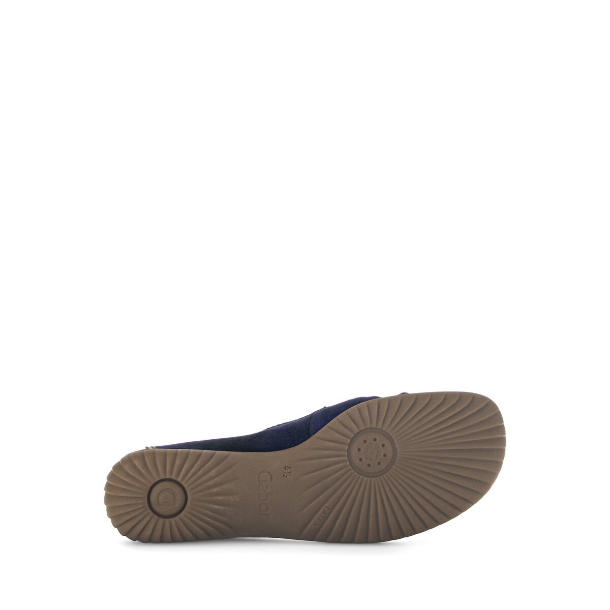 Mokassin GABOR "Mokassin", Damen, Gr. 41, blau, Schuhe Mokassin 6