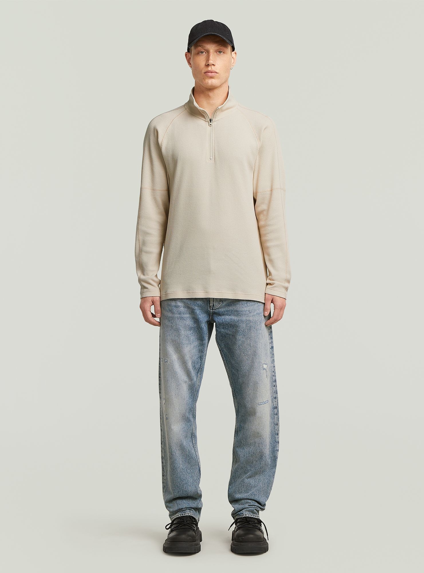 G-STAR T-Shirt »Tweeter Half Zip T-Shirt«