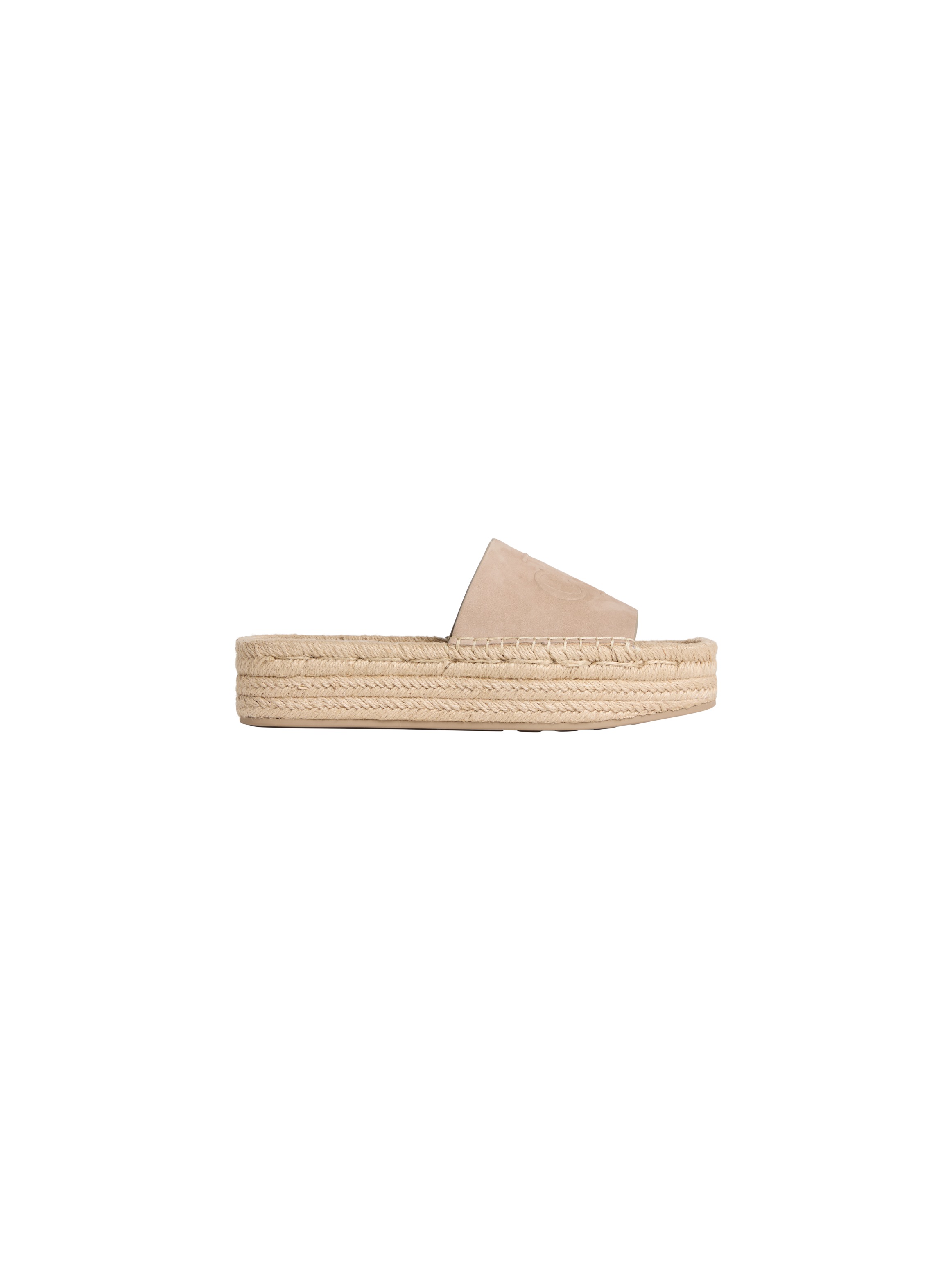 Calvin Klein Flatf Espa Mule Nub MG Beige 42 3