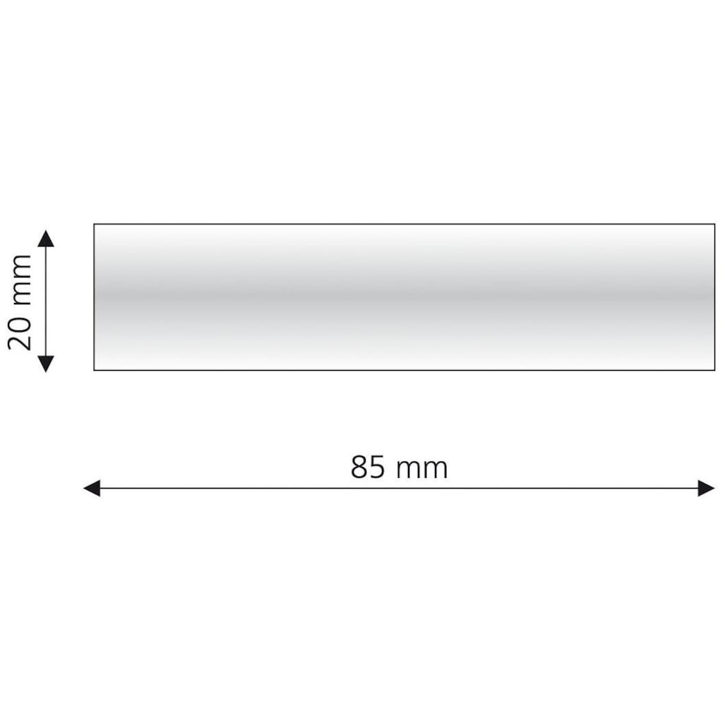 Liedeco Gardinenstangen-Endstück »Signum«, (Set, 2 St.)