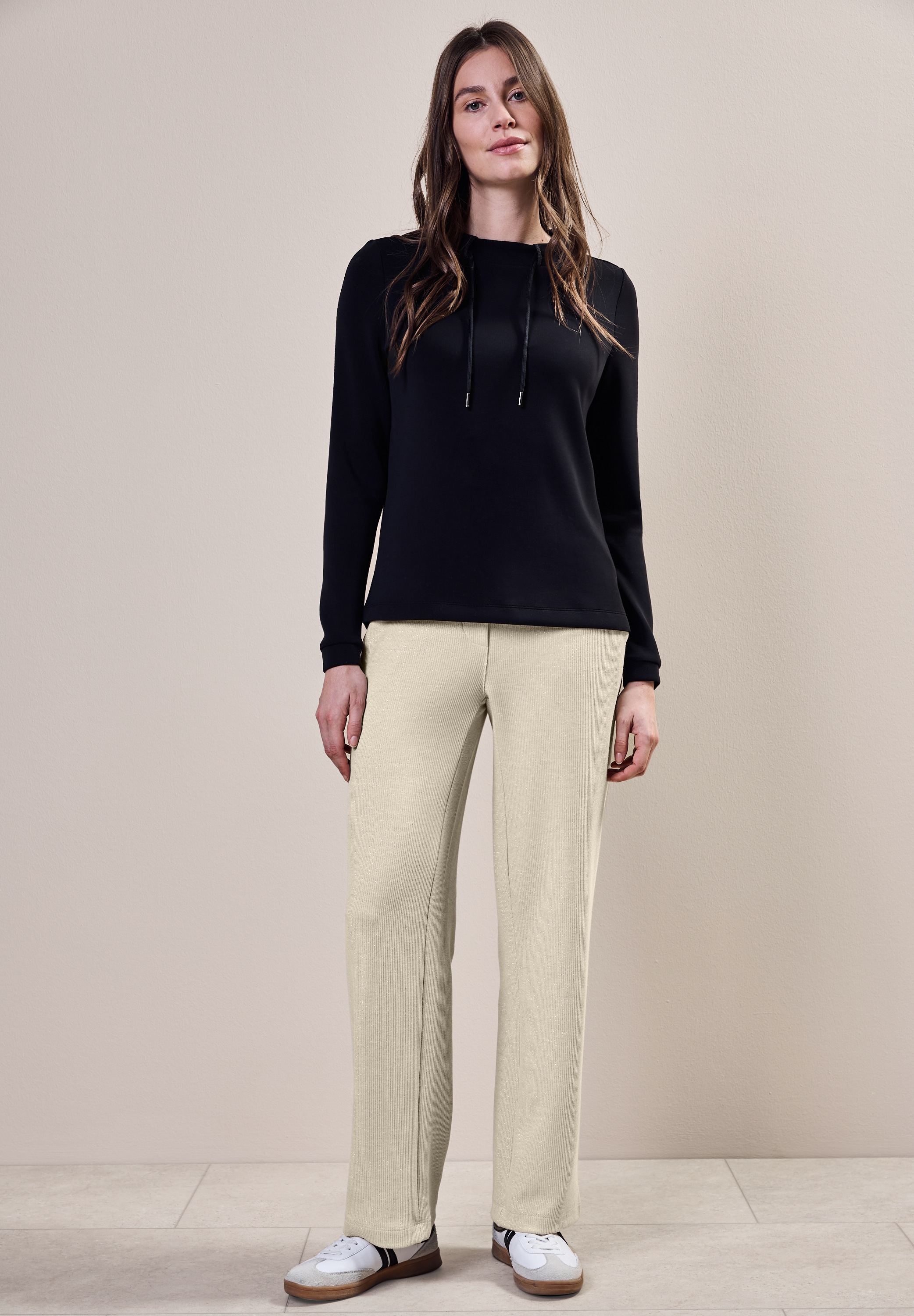 Cecil Stoffhose, High Waist