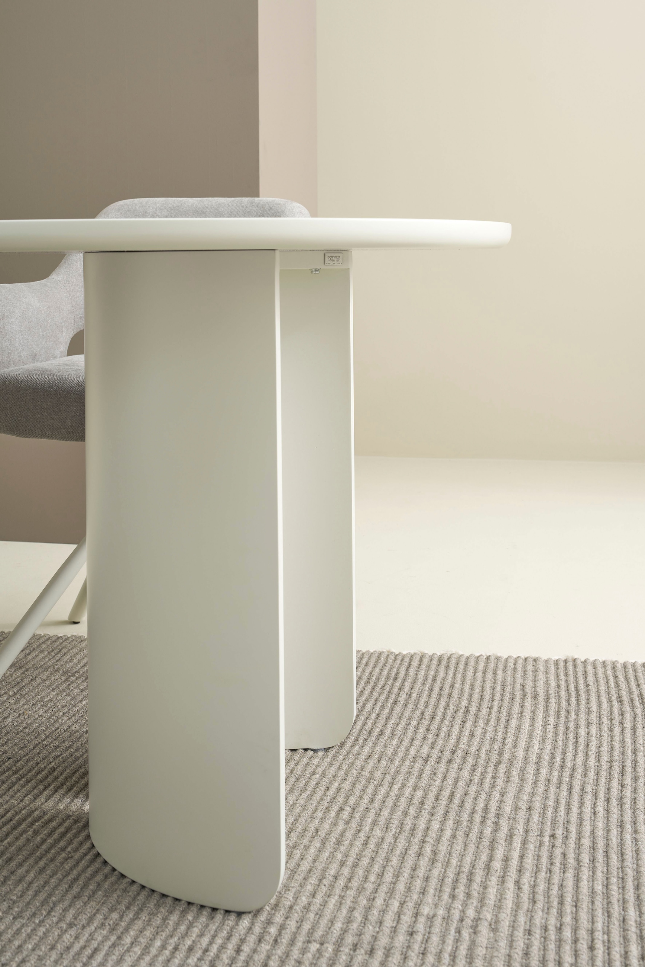SCHÖNER WOHNEN-Kollektion Esstisch »GRIMSTAD« 1 Stk. tlg. in 160 cm oder 200 cm, mit variabel montierbarem Untergestell