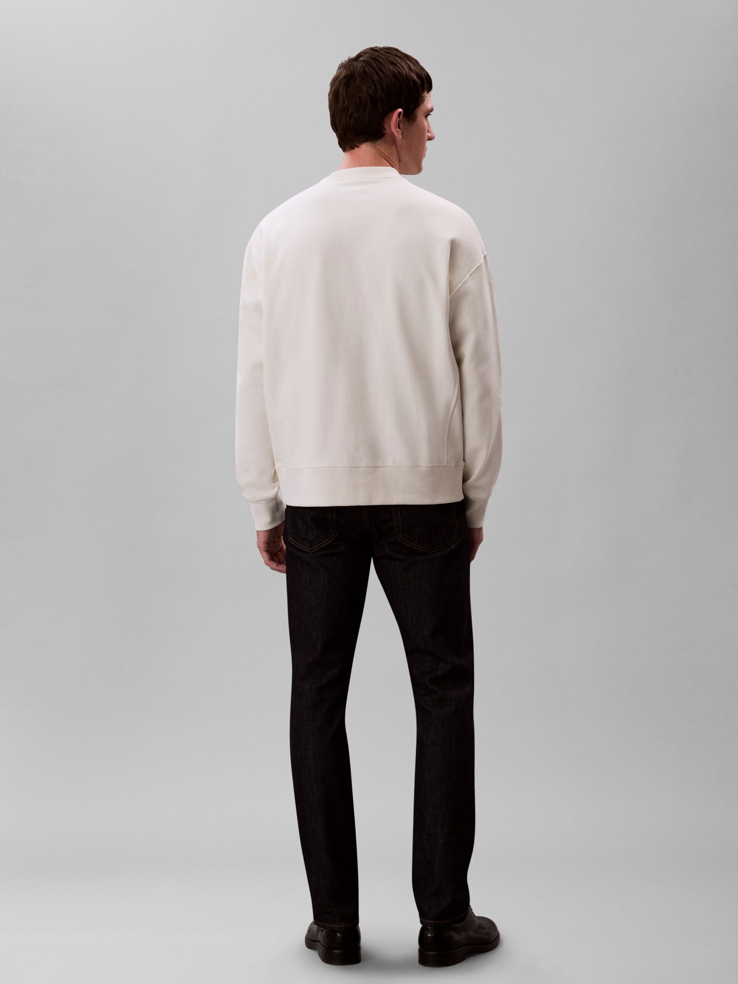 Calvin Klein Jeans Sweatshirt »PRMM TRRY MNGRM CN S«, Mit Rundhalsausschnitt