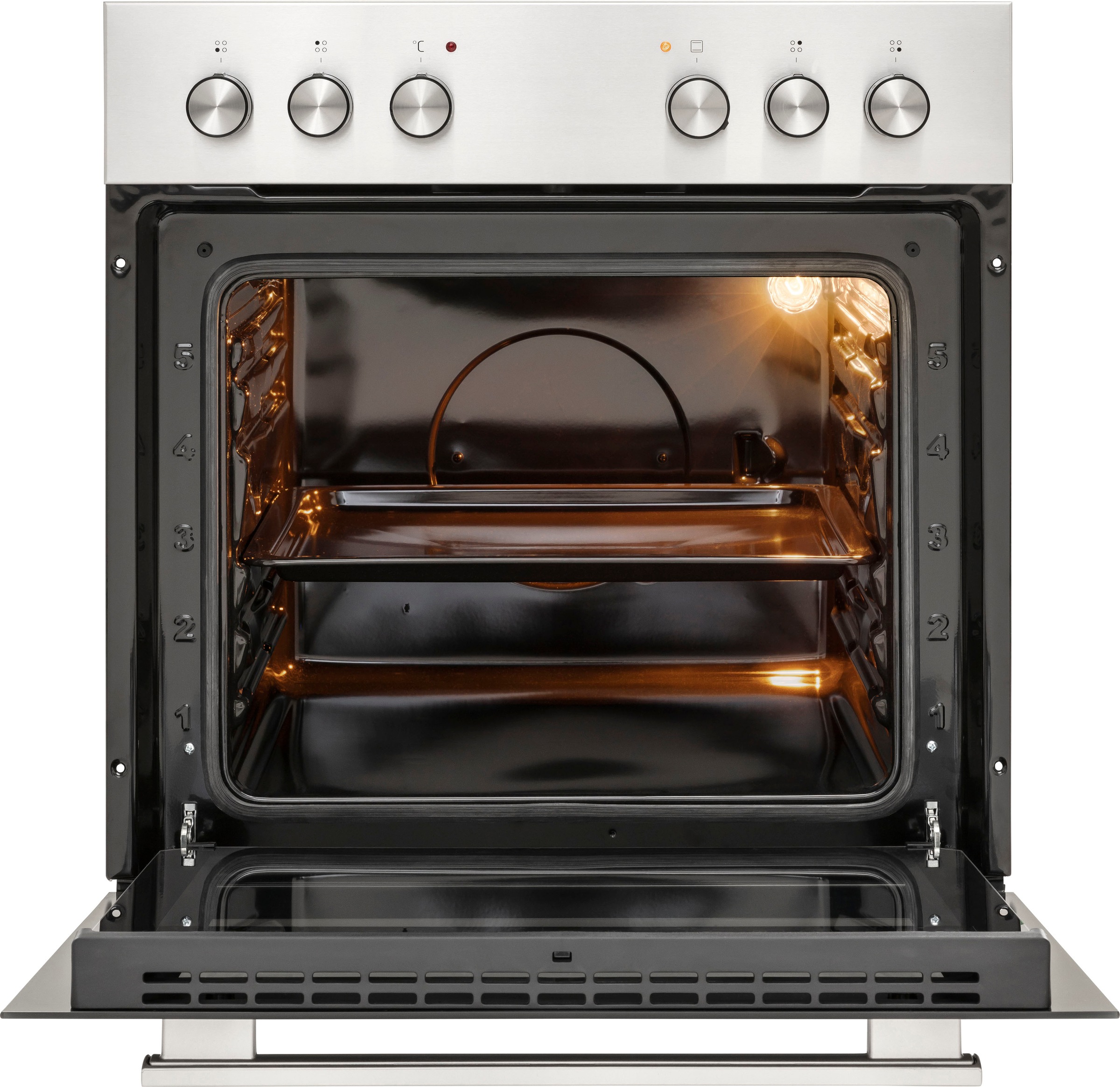 wiho Küchen Küchenzeile »Chicago« mit E-Geräten, Breite 220 cm