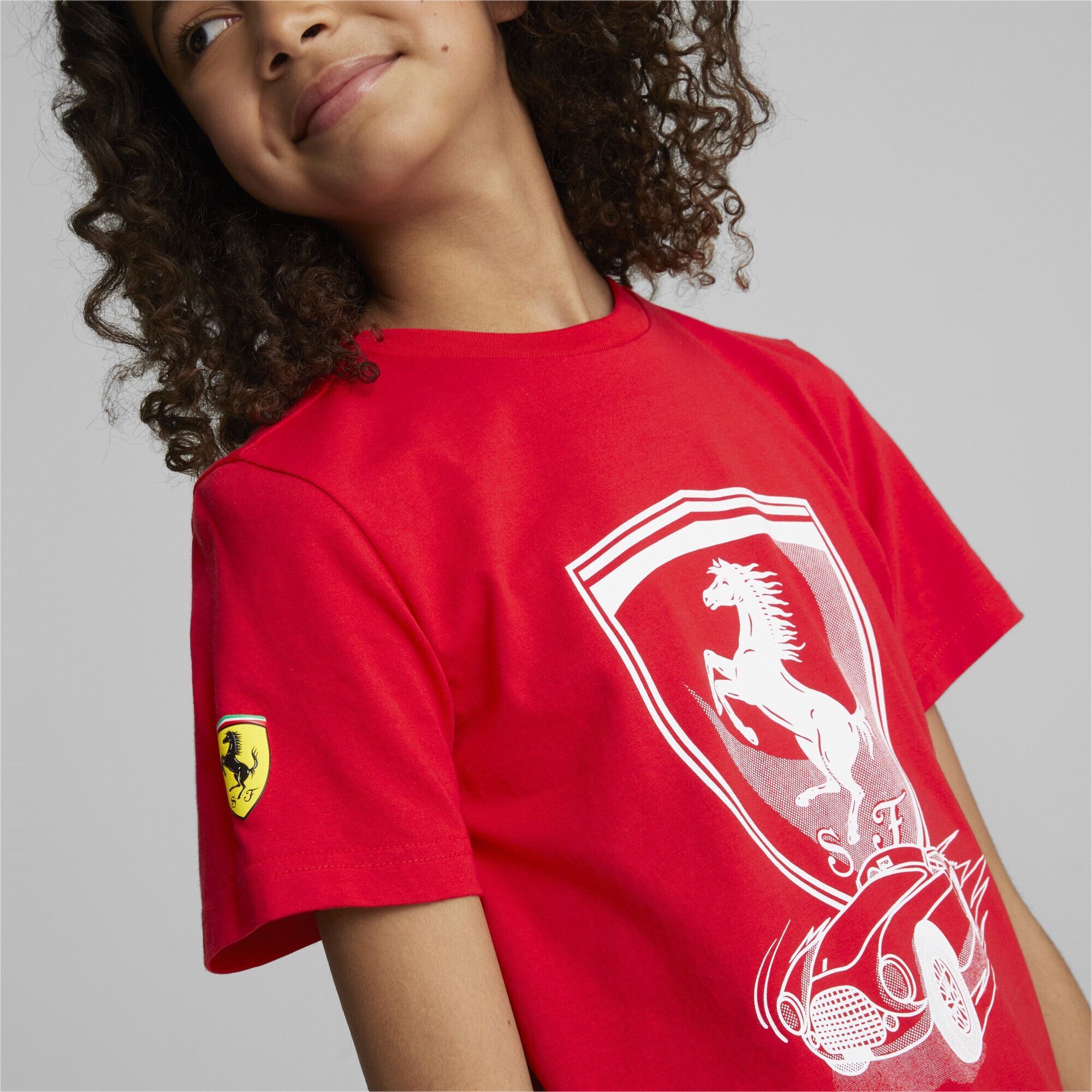 PUMA T-Shirt »Scuderia Ferrari Race T-Shirt Kinder«