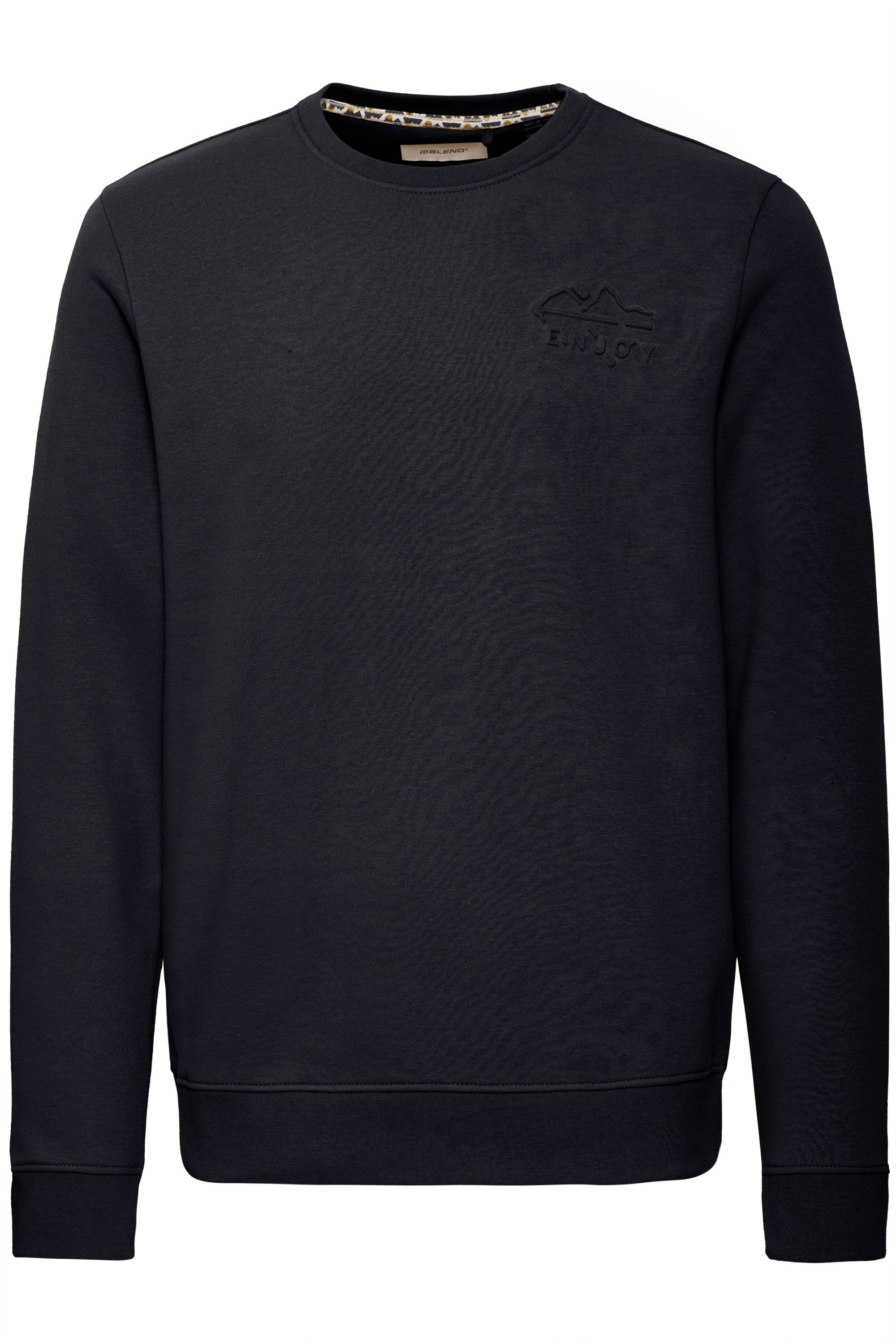 Blend Rundhalspullover "BHSweatshirt" Klassischer Sweatpullover mit Rundhal günstig online kaufen