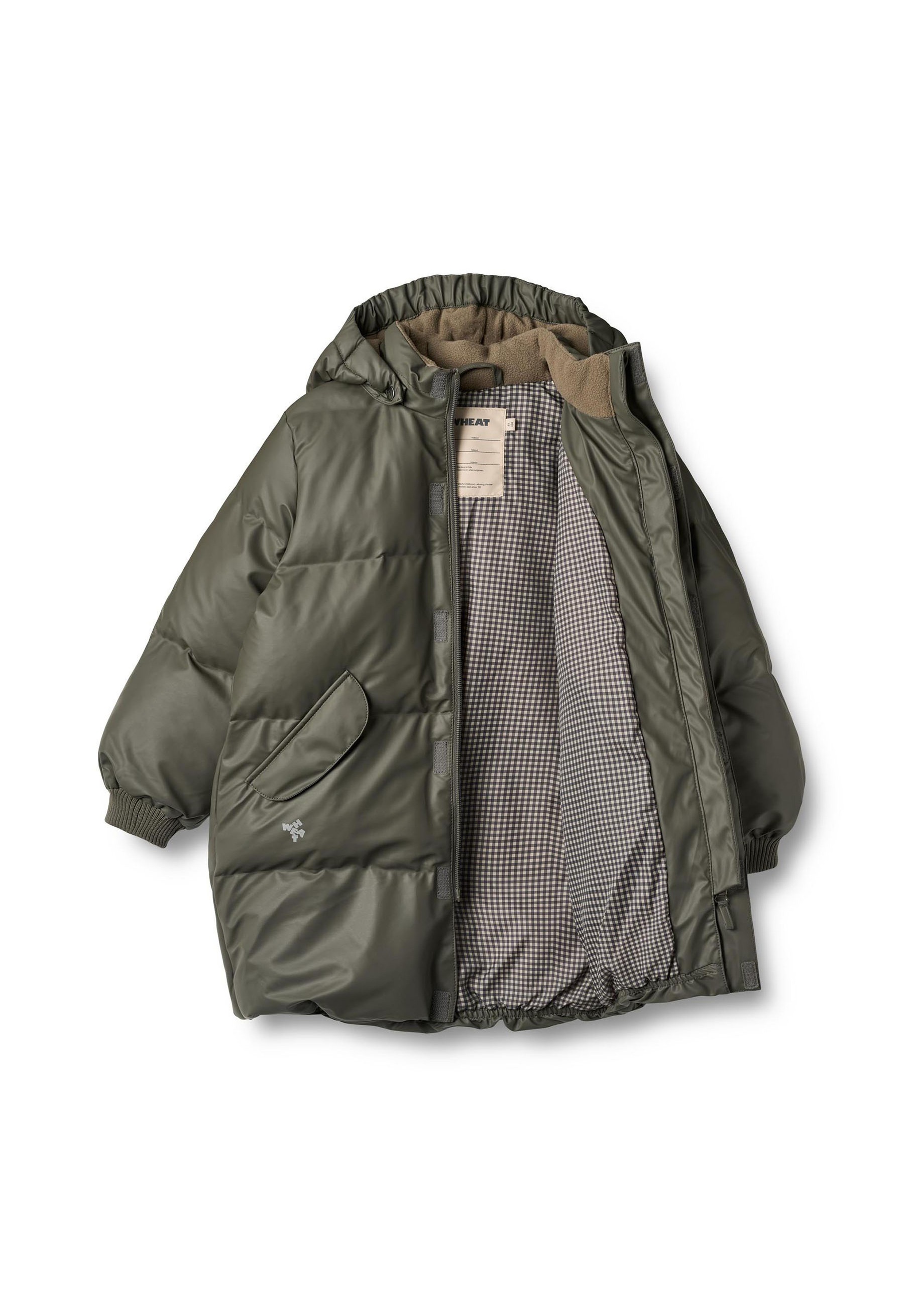 WHEAT Winterjacke »WHEAT PU Puffer Jacket Coast« 1 Stk. tlg. mit Kapuze winddicht