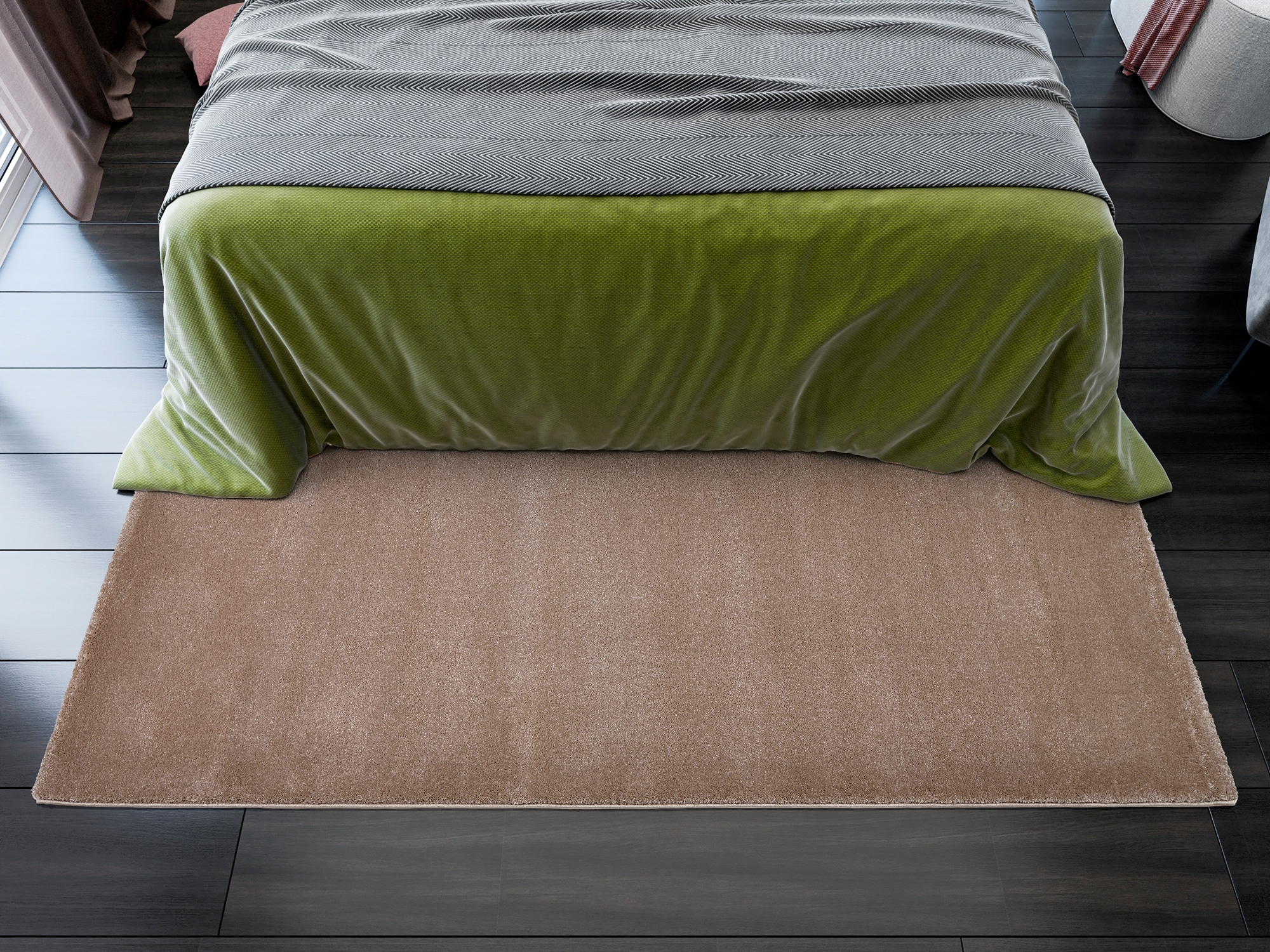 OCI DIE TEPPICHMARKE "BELLEVUE, auch als Läufer und in Rund" rechteckig 20 mm Höhe hochwertiger dichter Hochflor, Shaggy, Langflor, Wohnzimmer