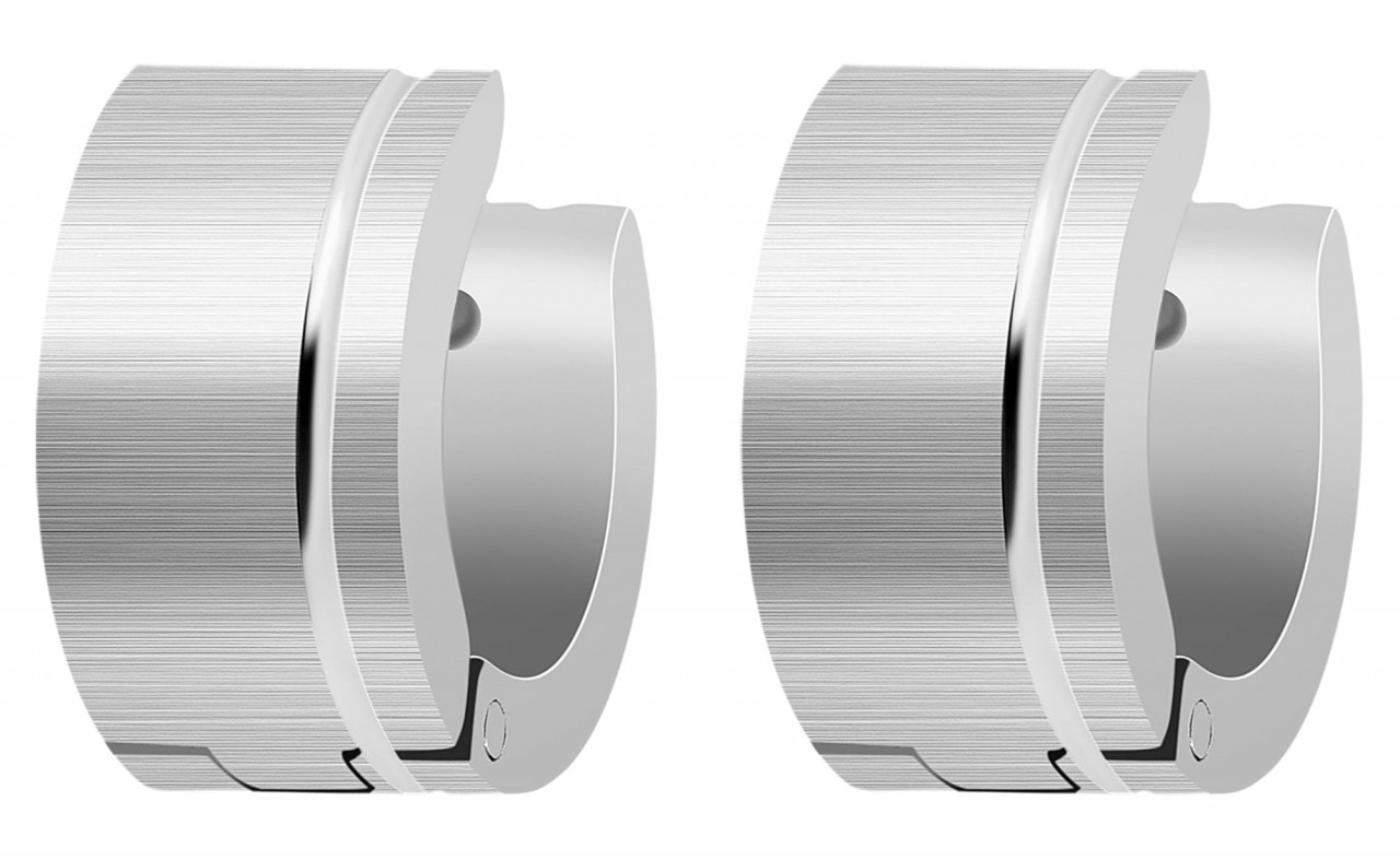 Adelia´s Paar Creolen »Neuheit 2025 - Damen Creolen aus poliertem Edelstahl Ø 9 mm«