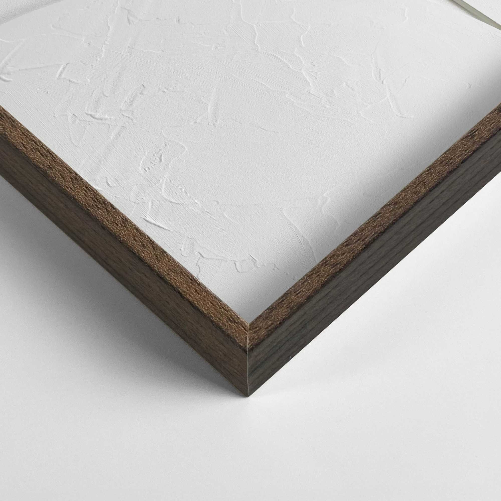 Reinders! Wandbild »Saturn«, Wohnzimmer - Weiß - MDF - Abstrakt - 70x100 cm