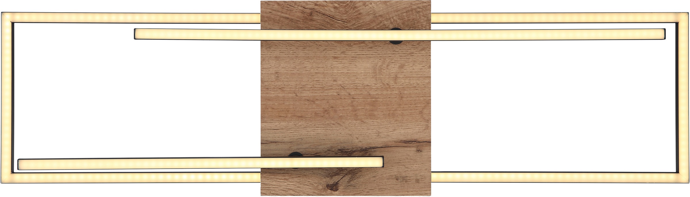 GLOBO LIGHTING Deckenleuchte »KENDRA« LED-Modul 1 Stk. Warmweiß Deckenlampe Wohnzimmer-Leuchte Schlafzimmer-Leuchte Flur Küche