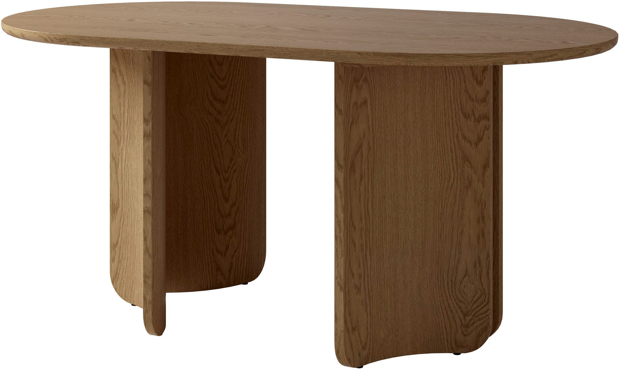 SCHÖNER WOHNEN-Kollektion Esstisch »GRIMSTAD« 1 Stk. tlg. in 160 cm oder 200 cm, mit variabel montierbarem Untergestell