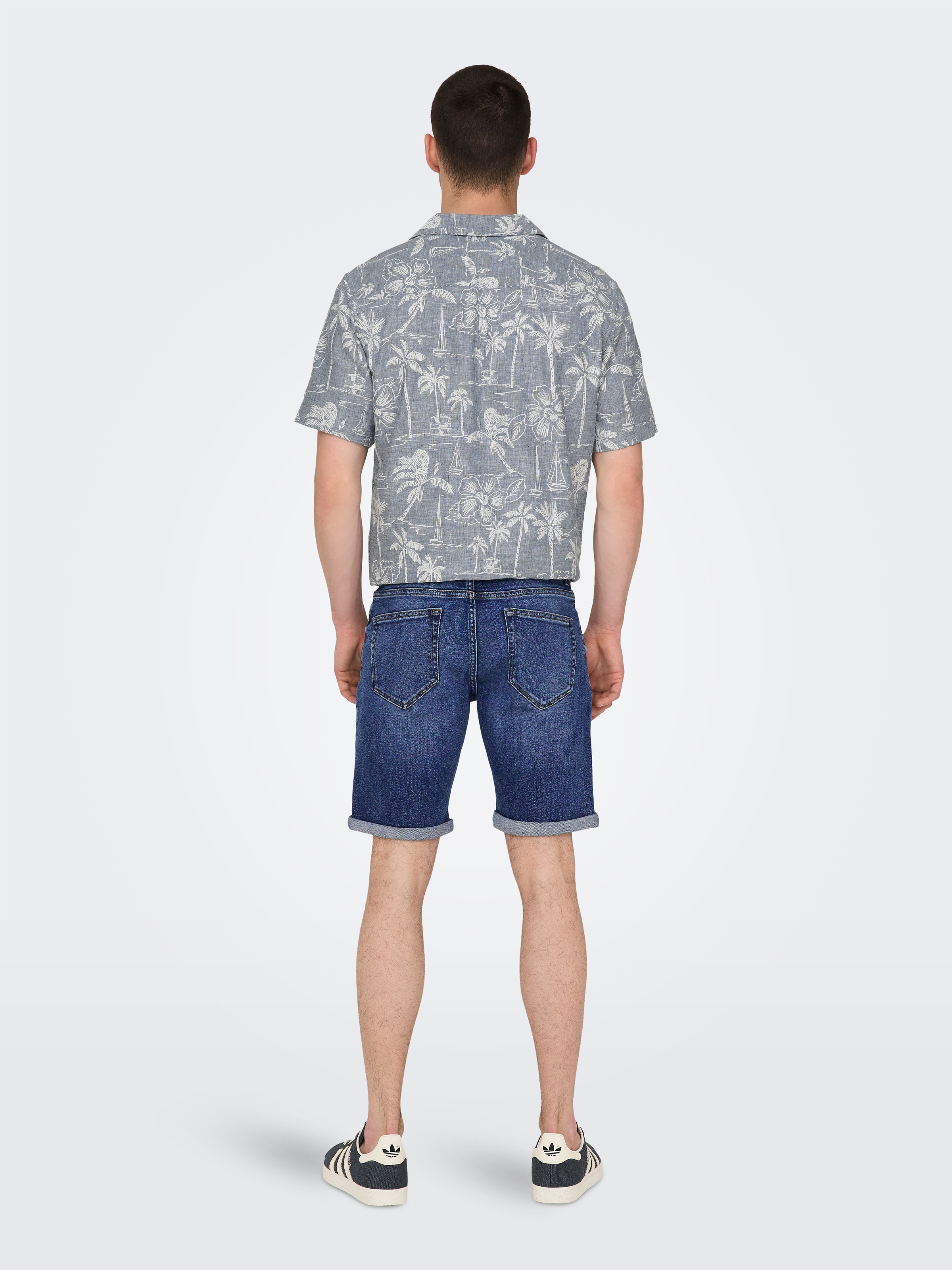 ONLY & SONS Shorts »ONSPLY MBD 8772 TAI DNM SHORTS NOOS«
