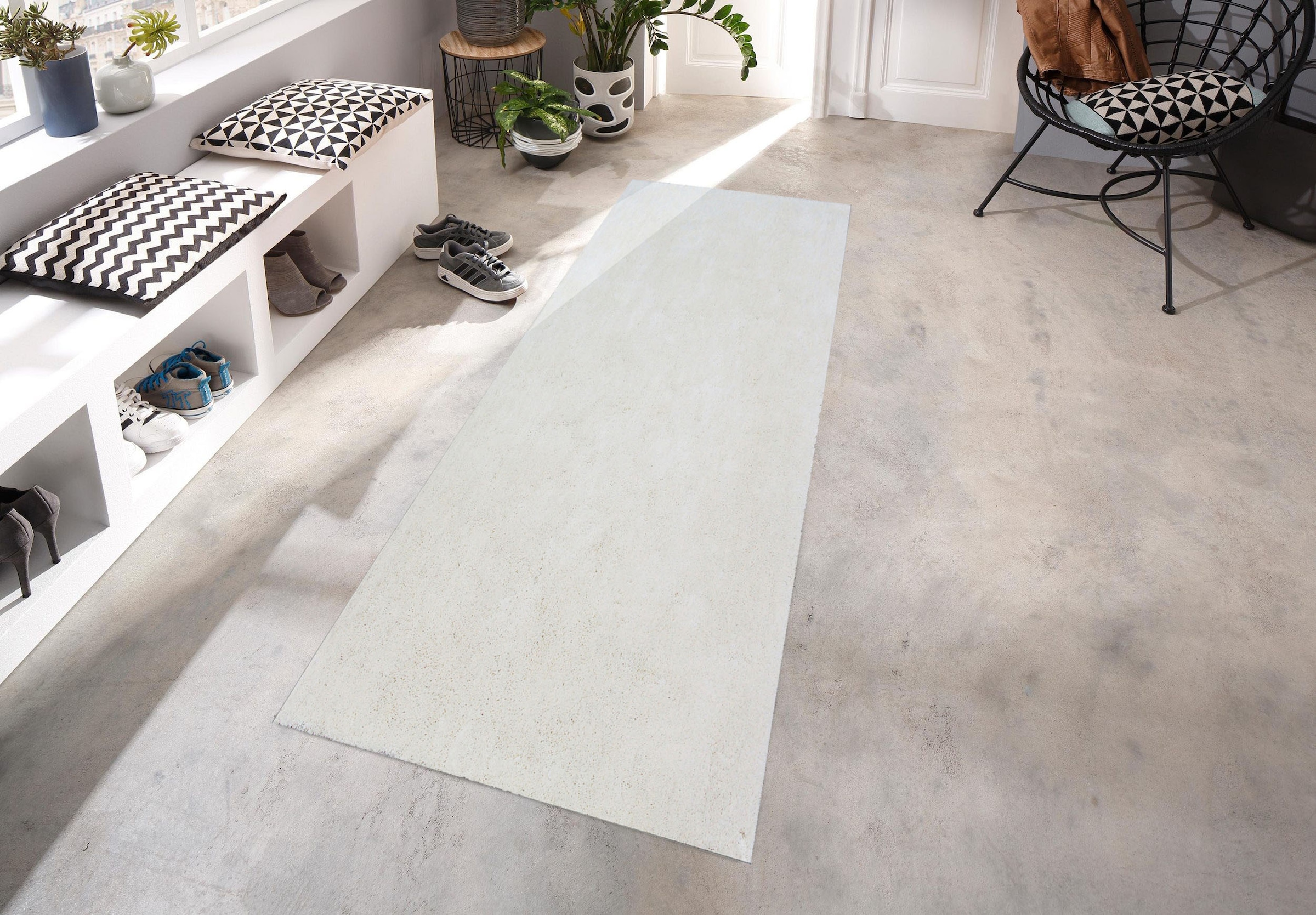 LeGer Home by Lena Gercke Hochflor-Läufer »Lucia«, rechteckig, 30 mm Höhe, Läufer, Teppichläufer, Brücke, weiche Haptik, kuschelig, einfarbig