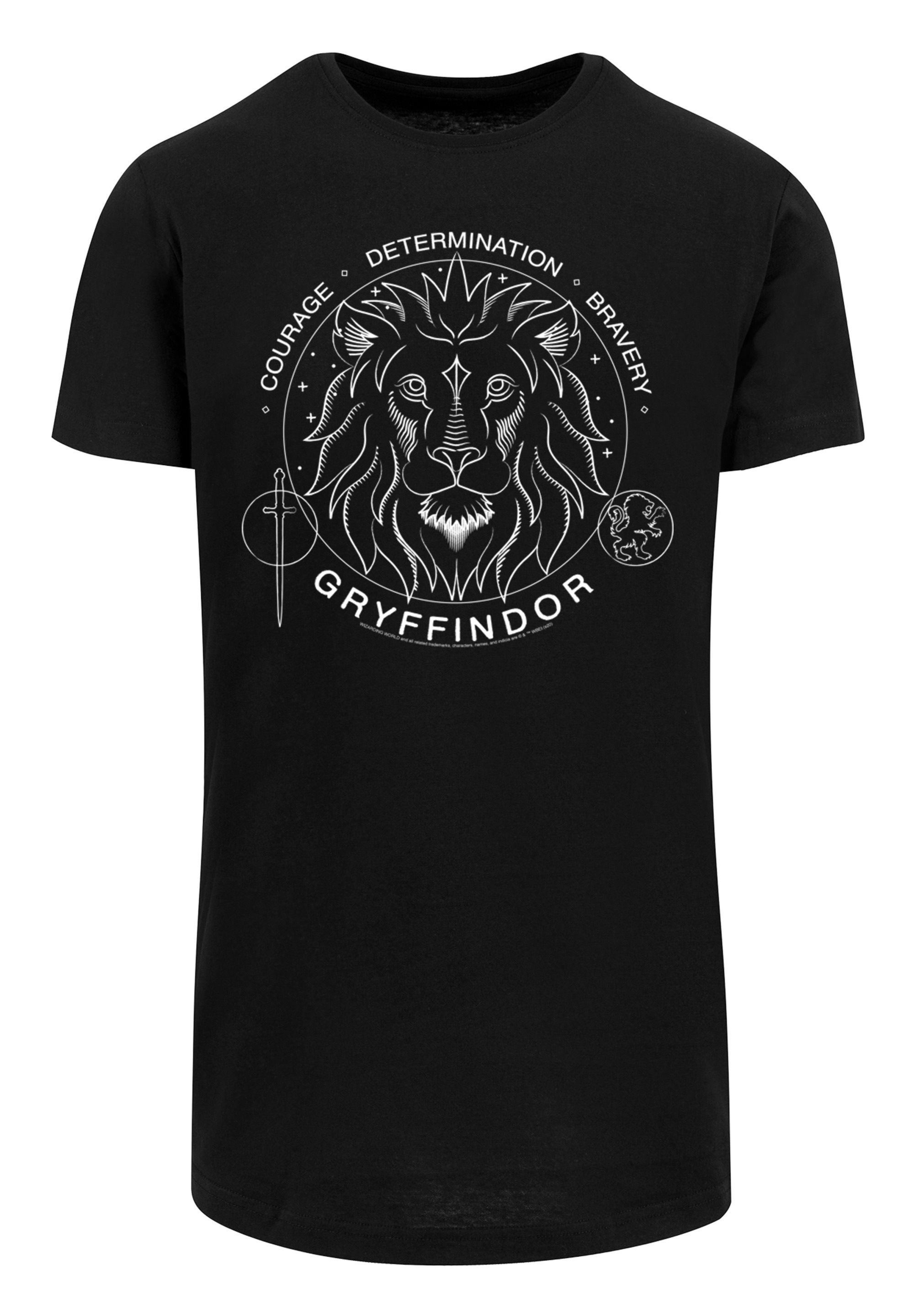 F4NT4STIC T-Shirt »Harry Potter Gryffindor Seal«, Print