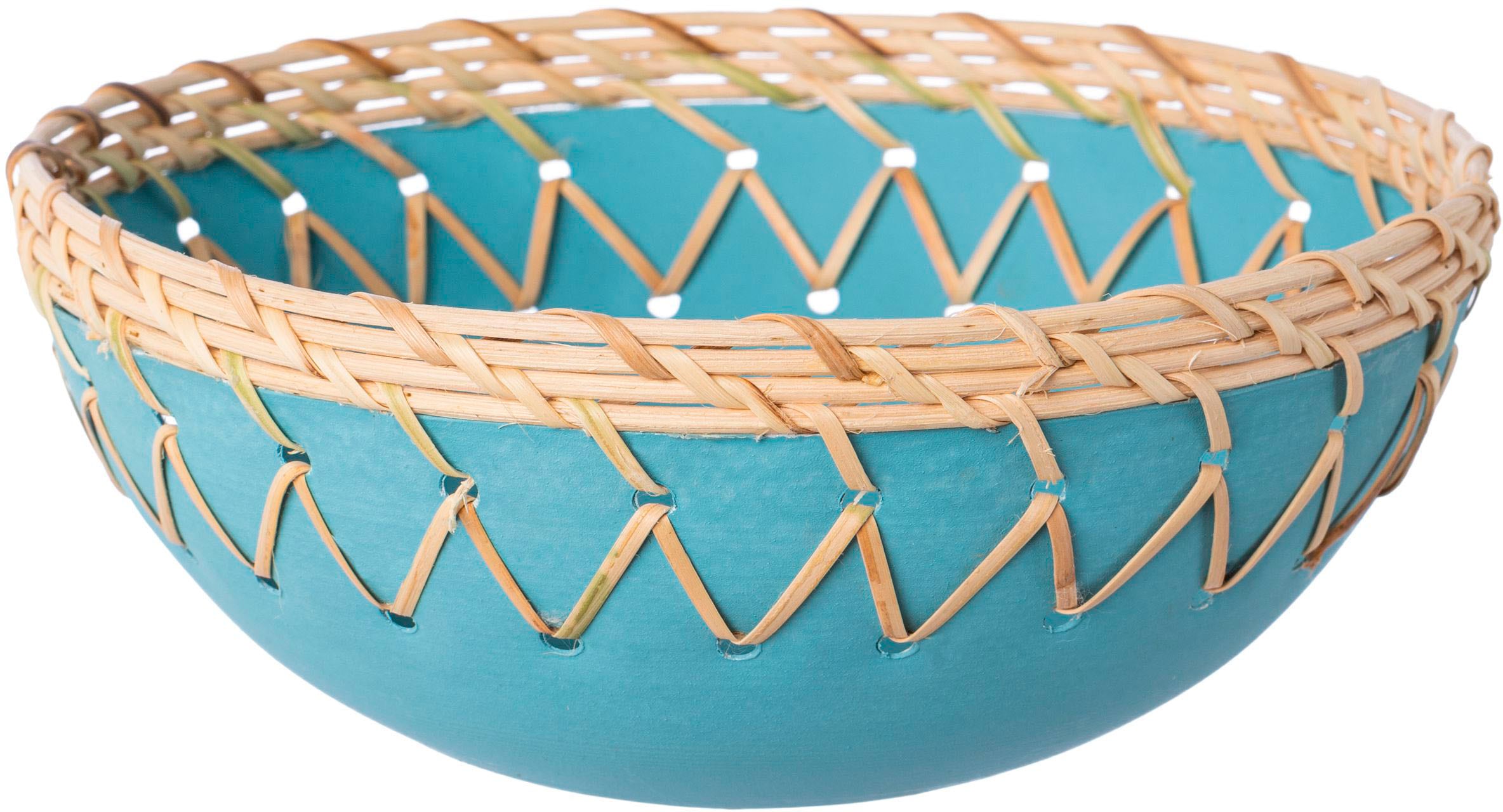 Creativ home Dekoschale "Schale mit Sisalverzierung" günstig online kaufen