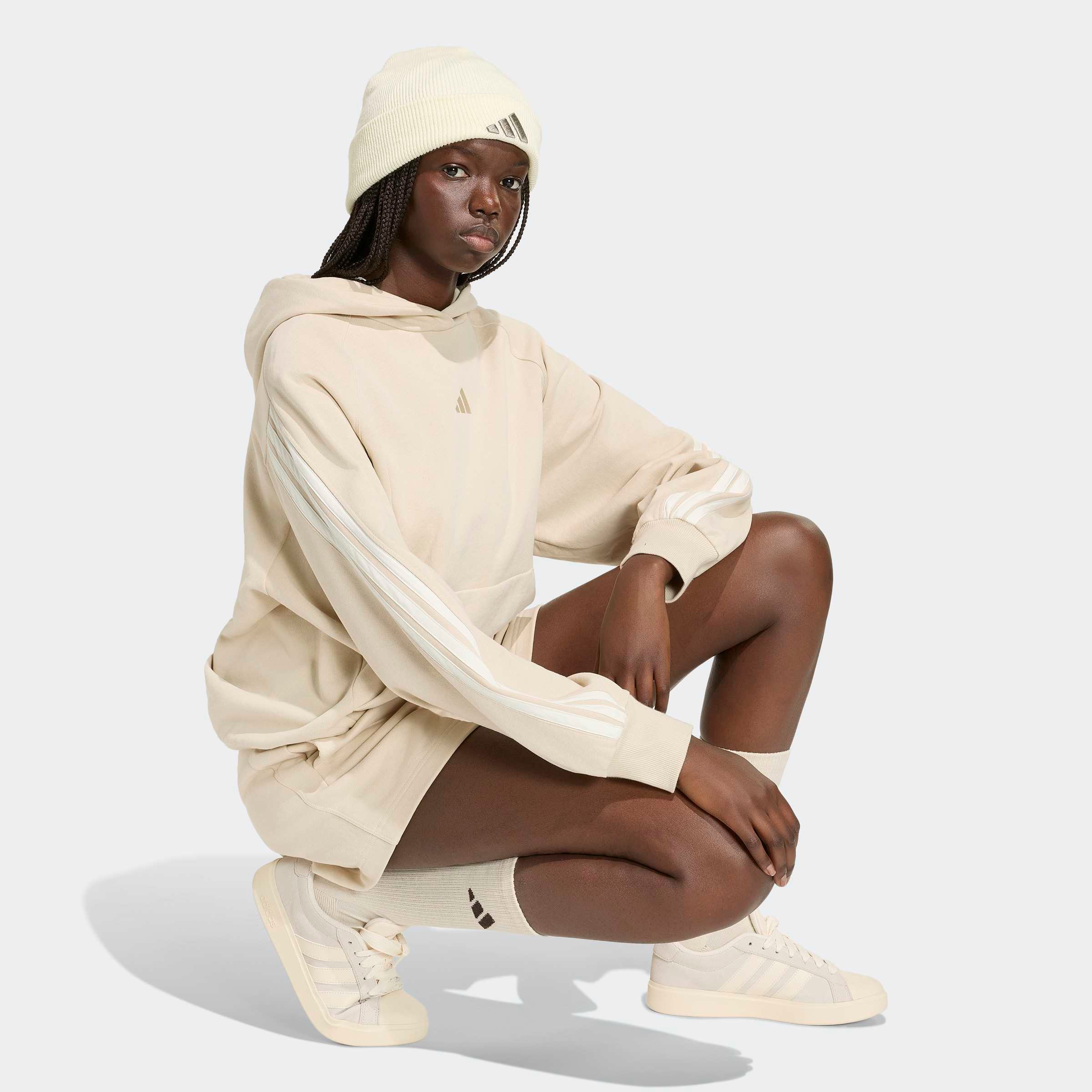 adidas Sportswear Kapuzensweatshirt »W AK 3S OH HD«
