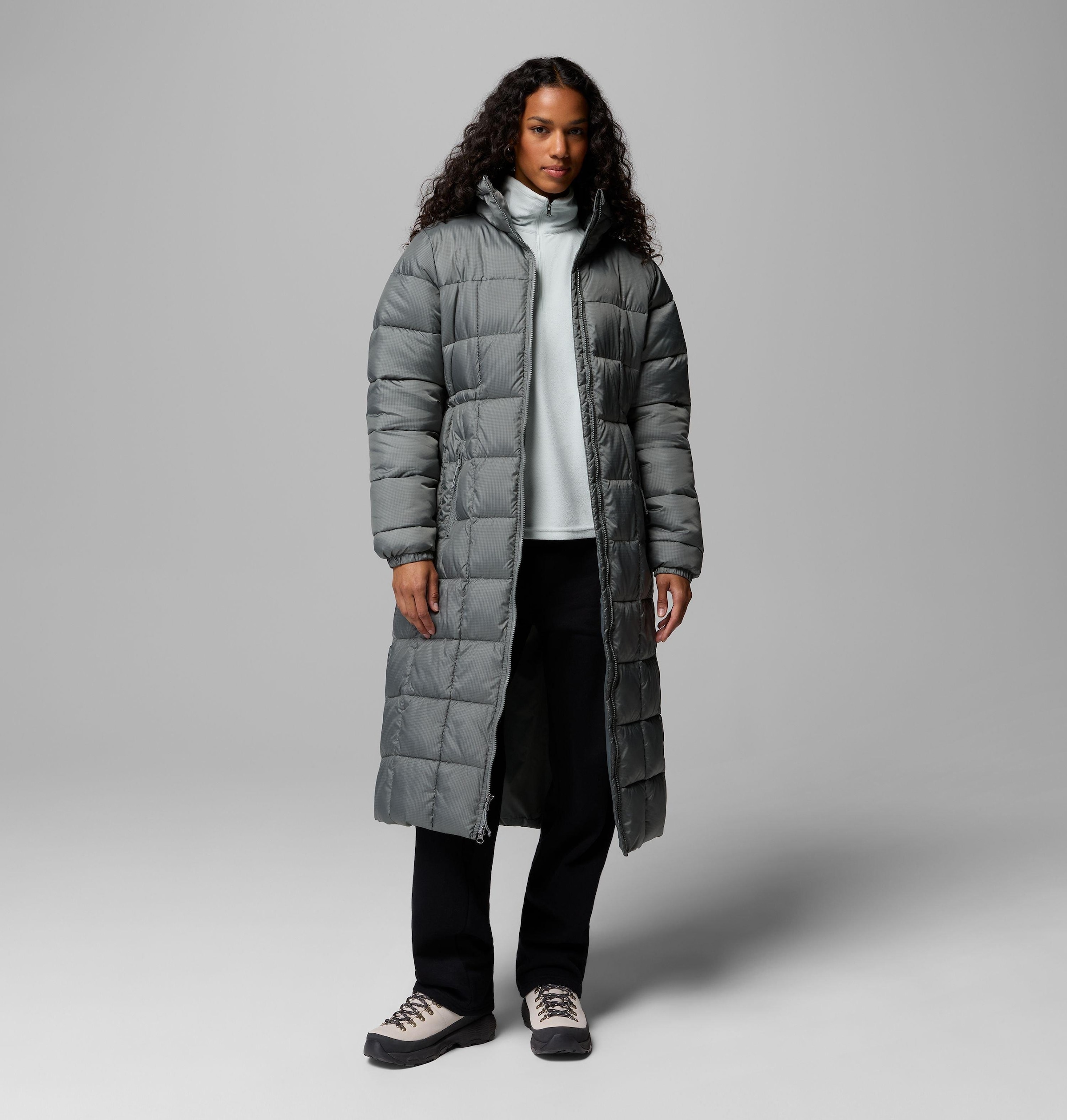 Columbia Wintermantel »Puffect III Long Jacket« wasserabweisend, windabweisend, wärmeisolierende Wattierung