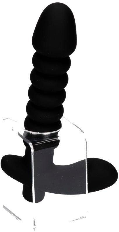 BLACK VELVETS Analdildo »BV Vibr. Plug Medium«, mit Vibro-Ei