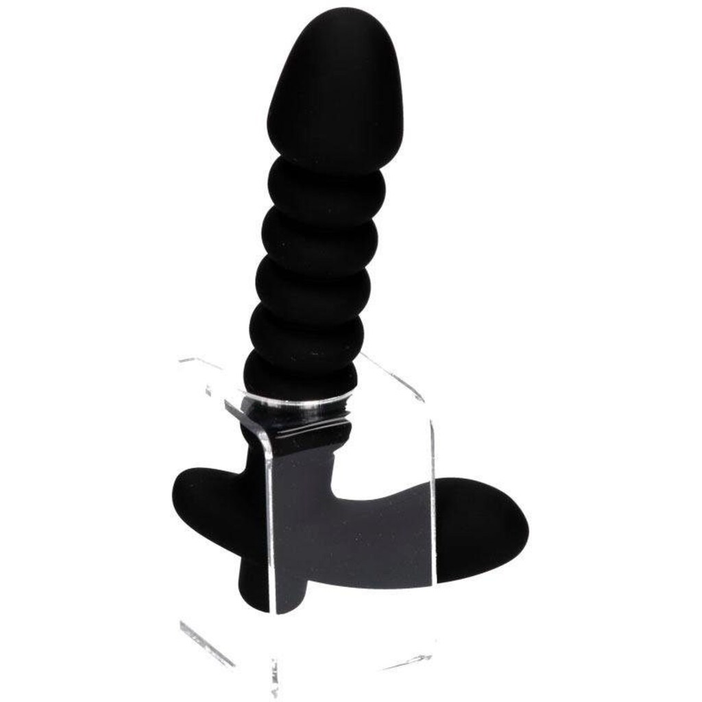 BLACK VELVETS Analdildo »BV Vibr. Plug Medium«, mit Vibro-Ei