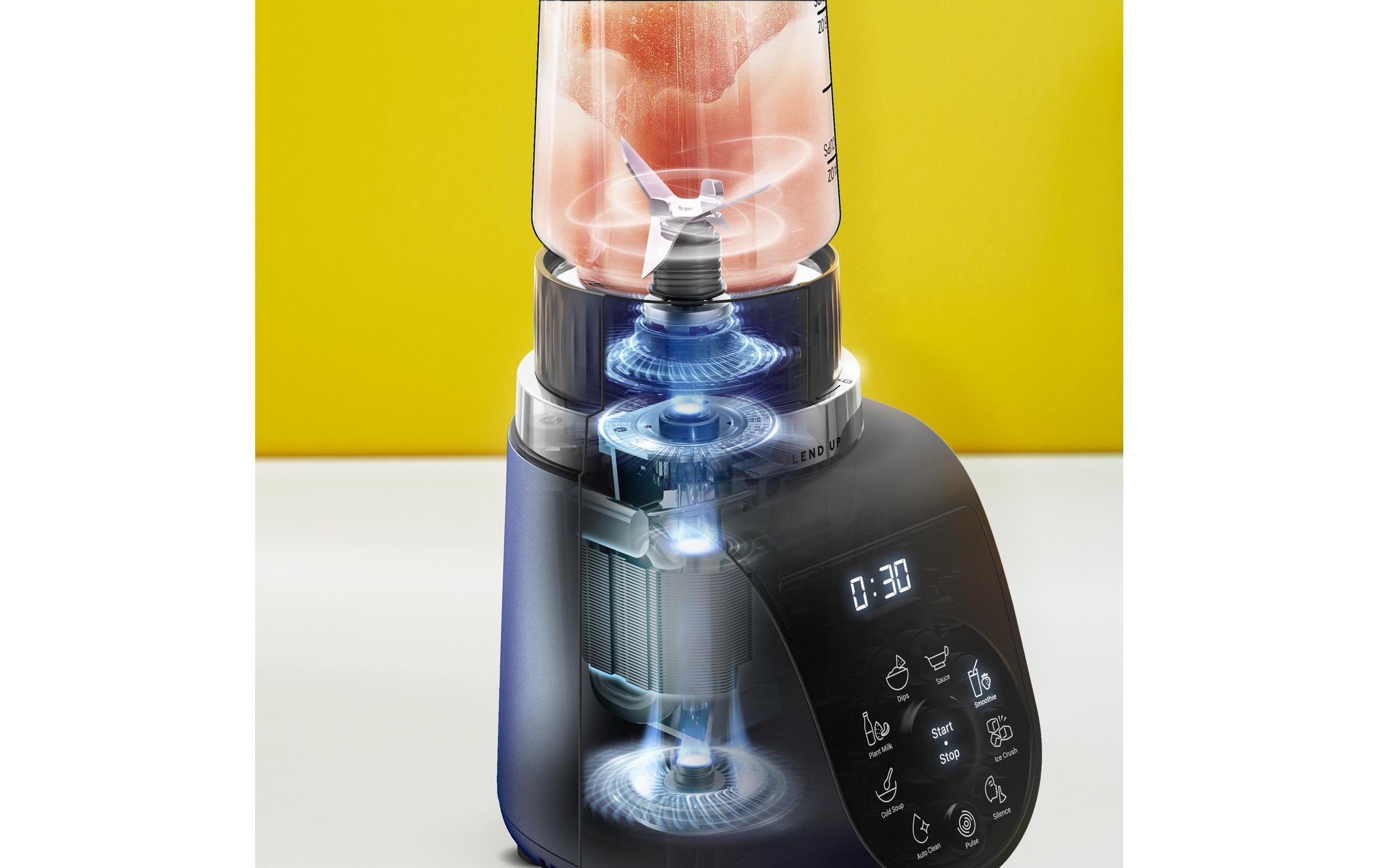 Tefal Standmixer »BL19H4 Blend Up« 1000 W 8 automatische Programme, kompakt, Silence-Modus