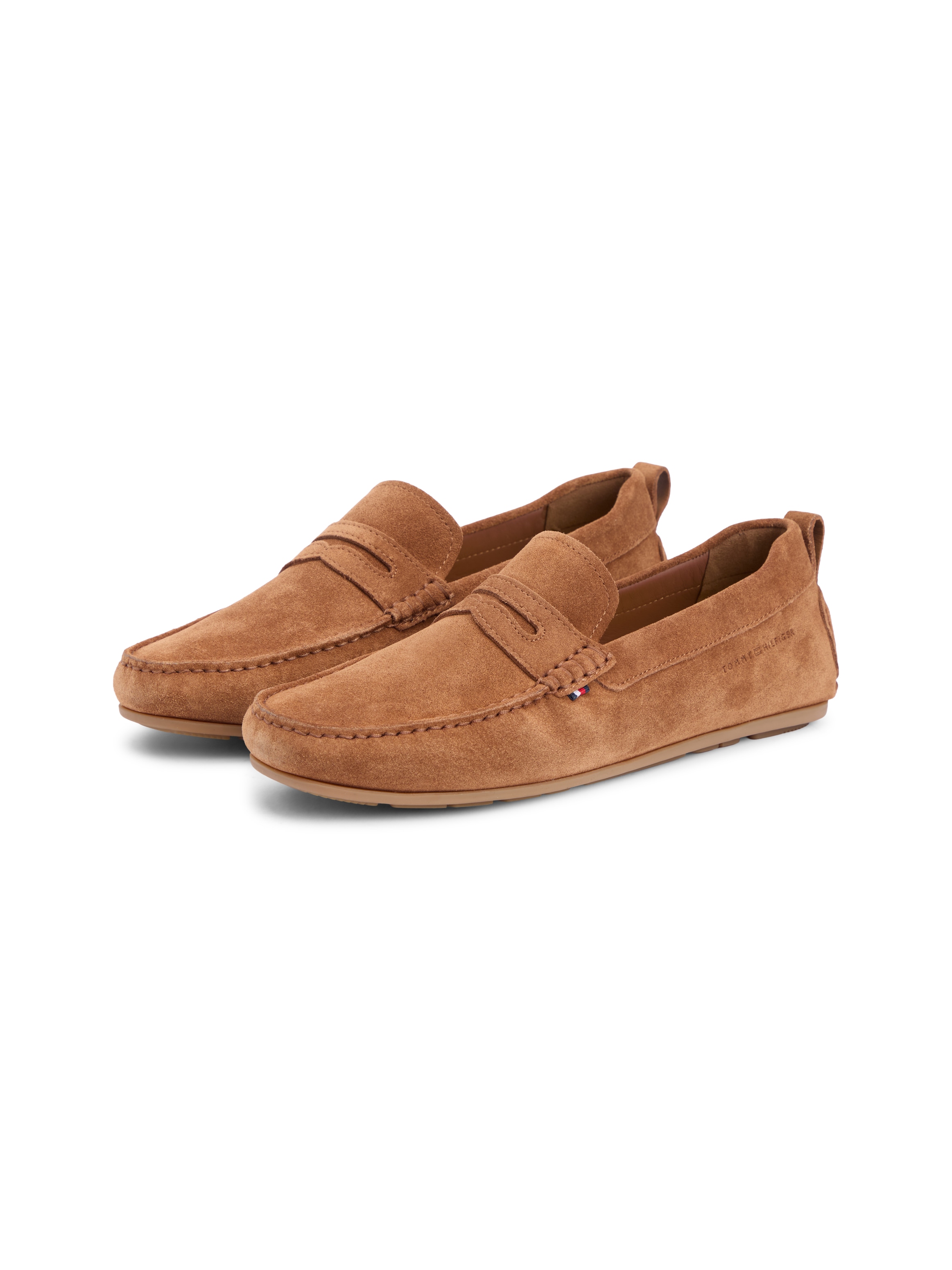 Tommy Hilfiger Slipper "CORE HILFIEGR SUEDE DRIVER" Flats, Schlupfschuh in günstig online kaufen