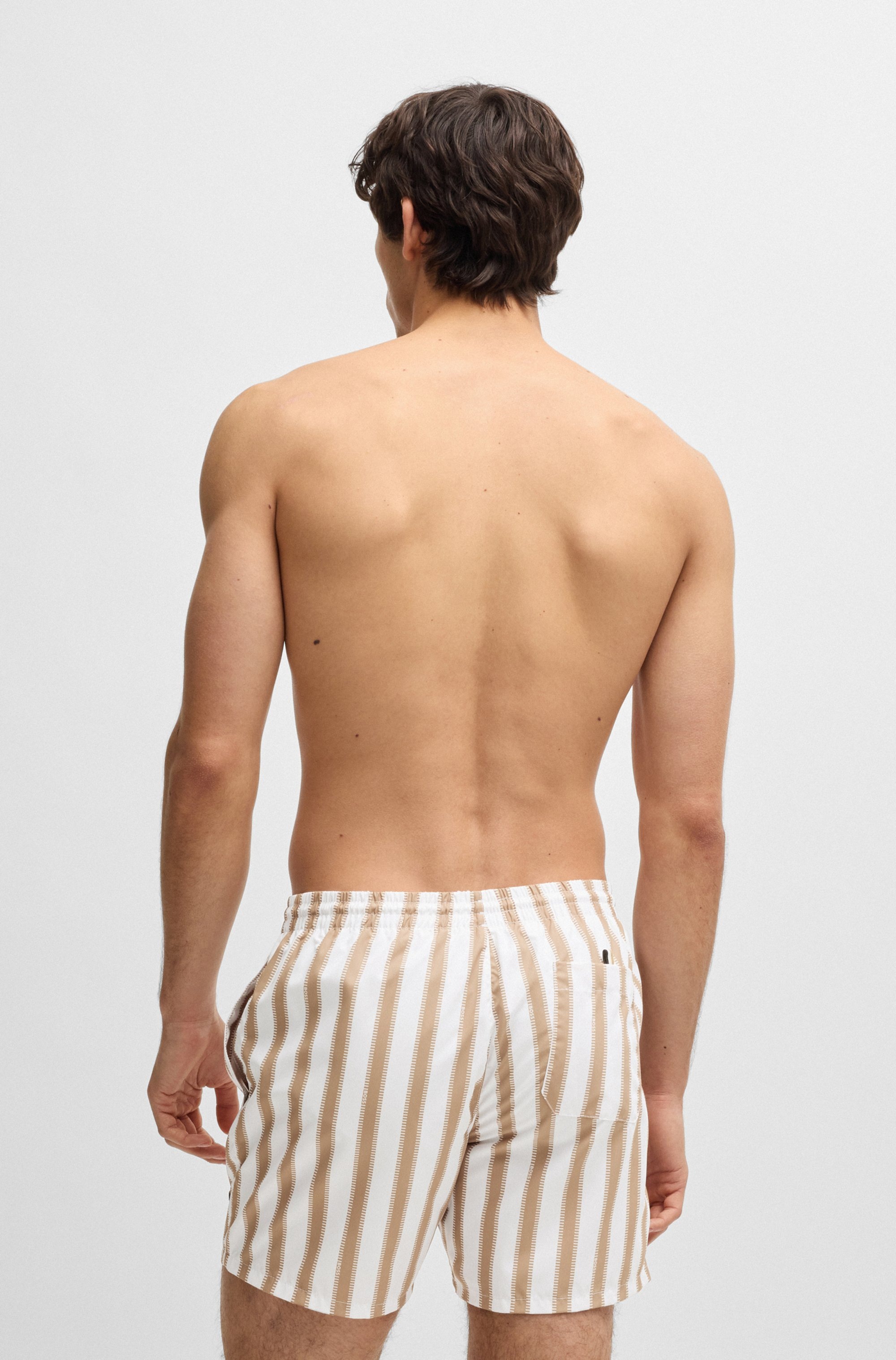 BOSS Badeshorts "Piranha", mit buntem Alloverdruck günstig online kaufen