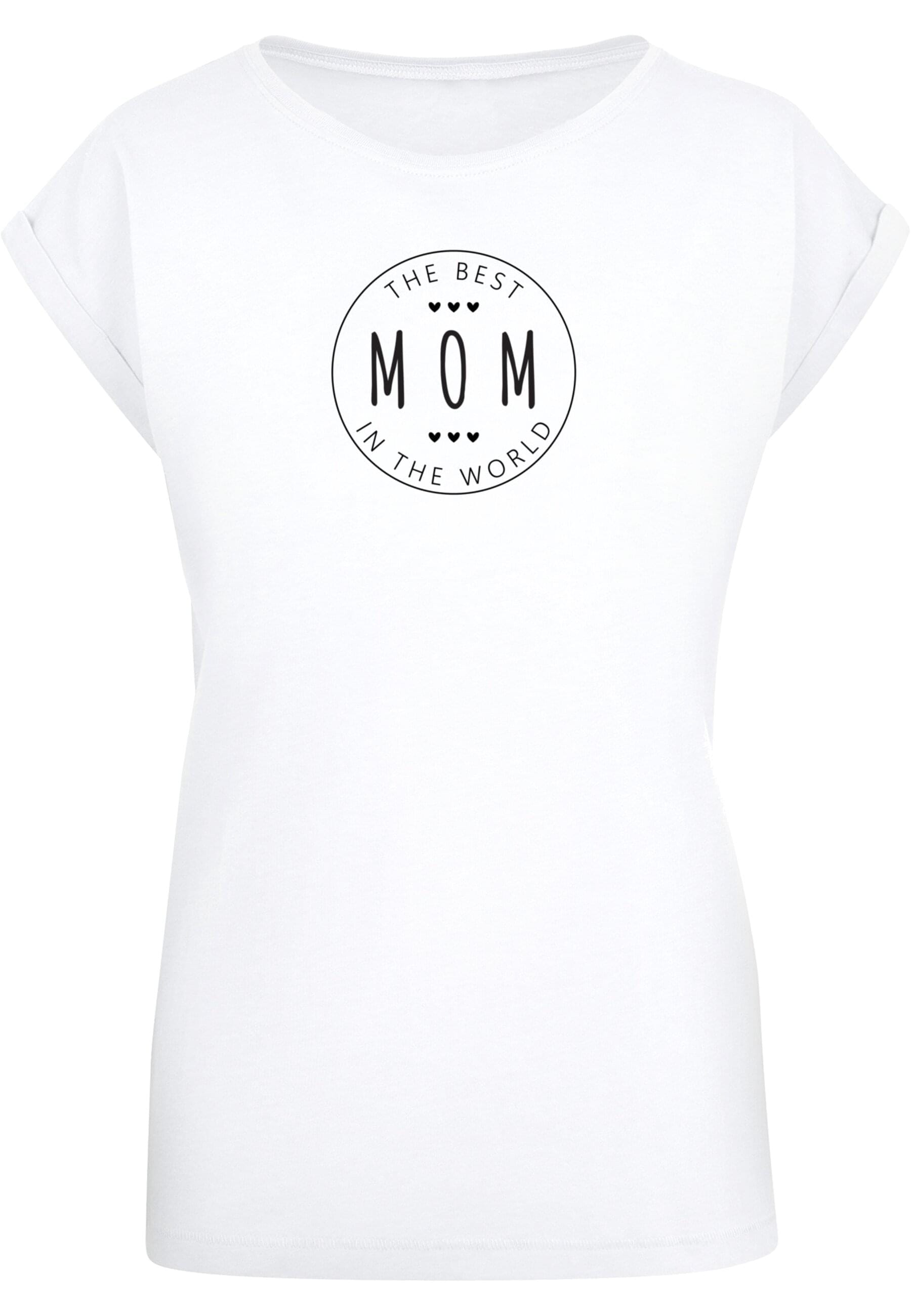 T-Shirt »Merchcode Damen Ladies Mothers Day - The best mom T-Shirt«