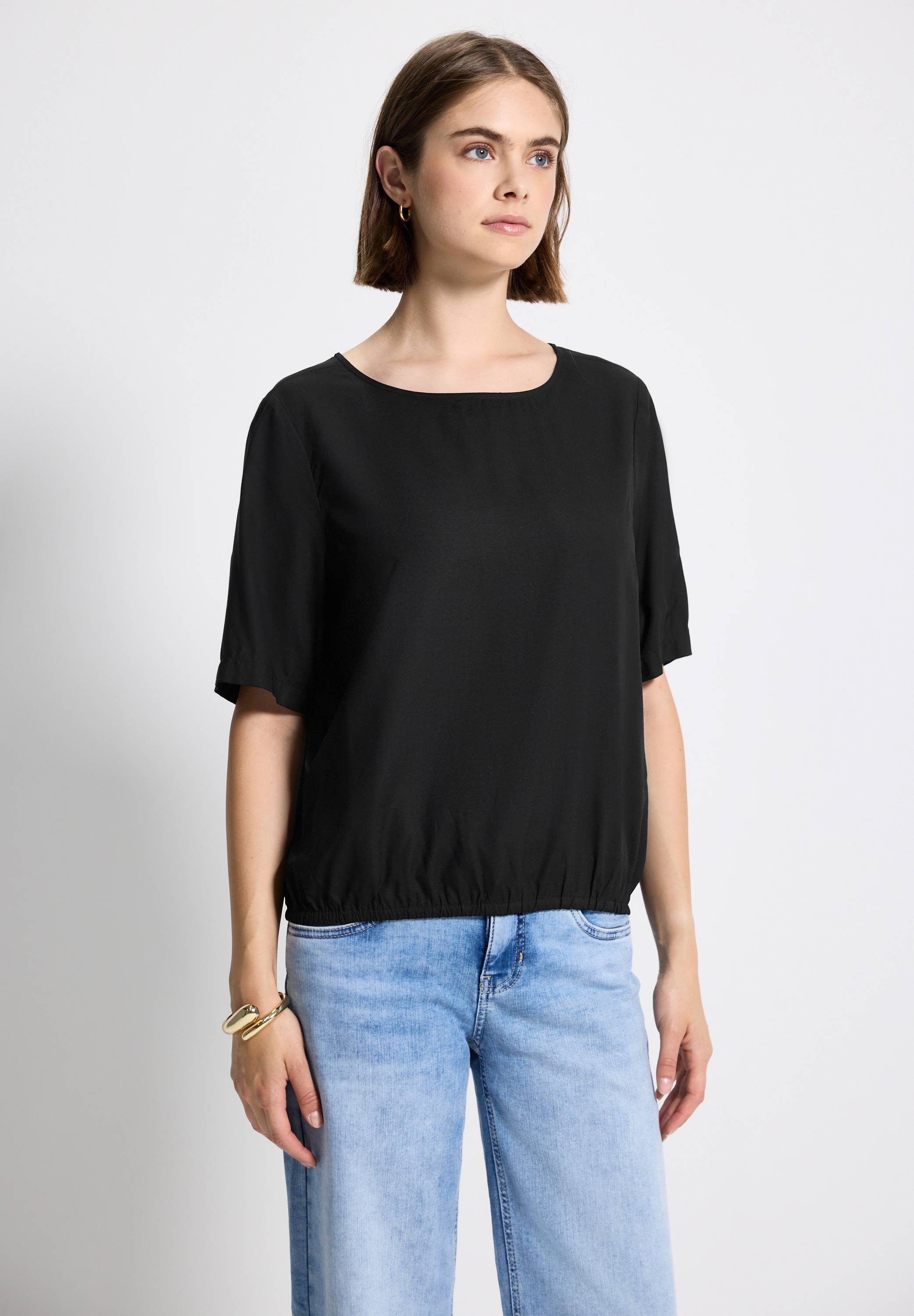 STREET ONE STUDIO Shirtbluse, aus softer Viskose günstig online kaufen