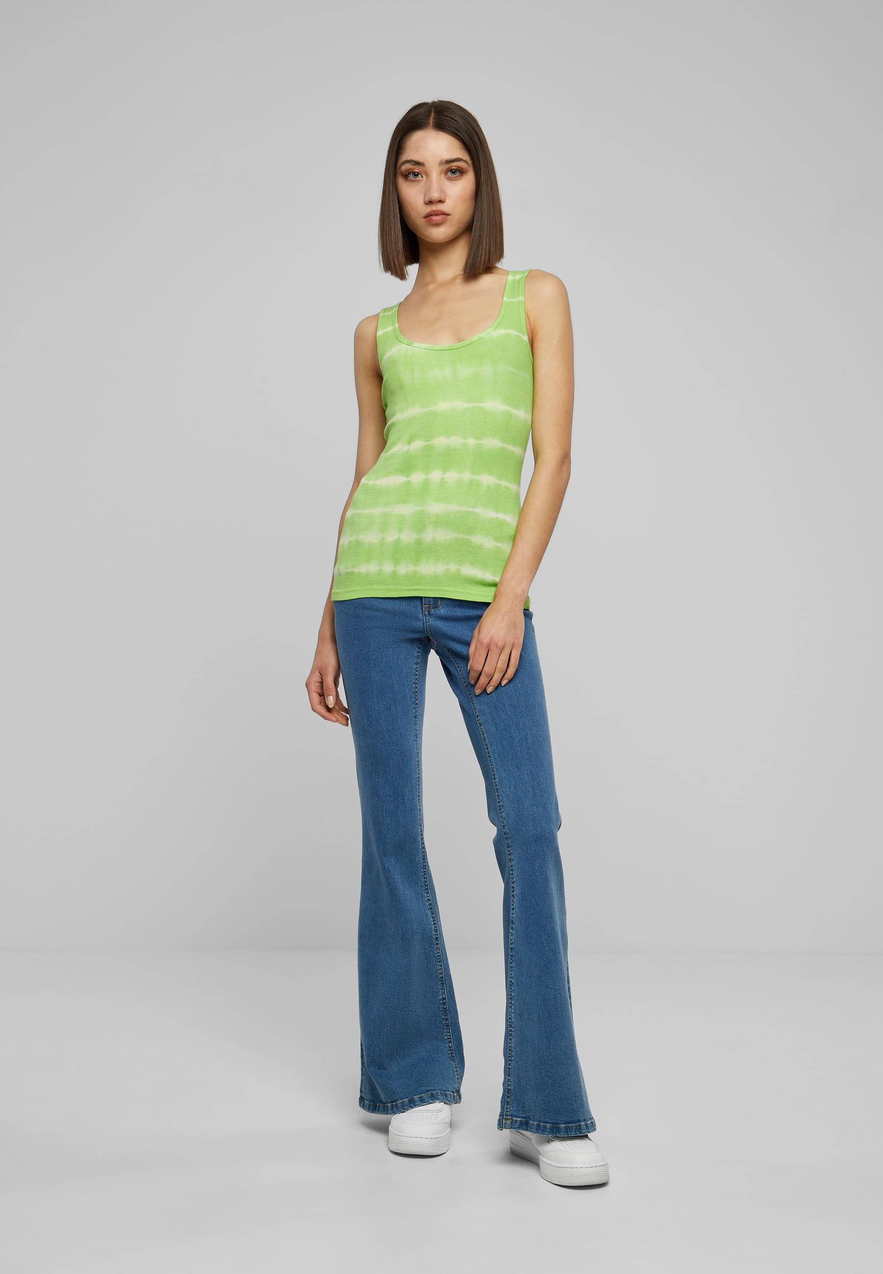 URBAN CLASSICS Muskelshirt »Urban Classics Damen Ladies Batik Tanktop«, (1 tlg.)