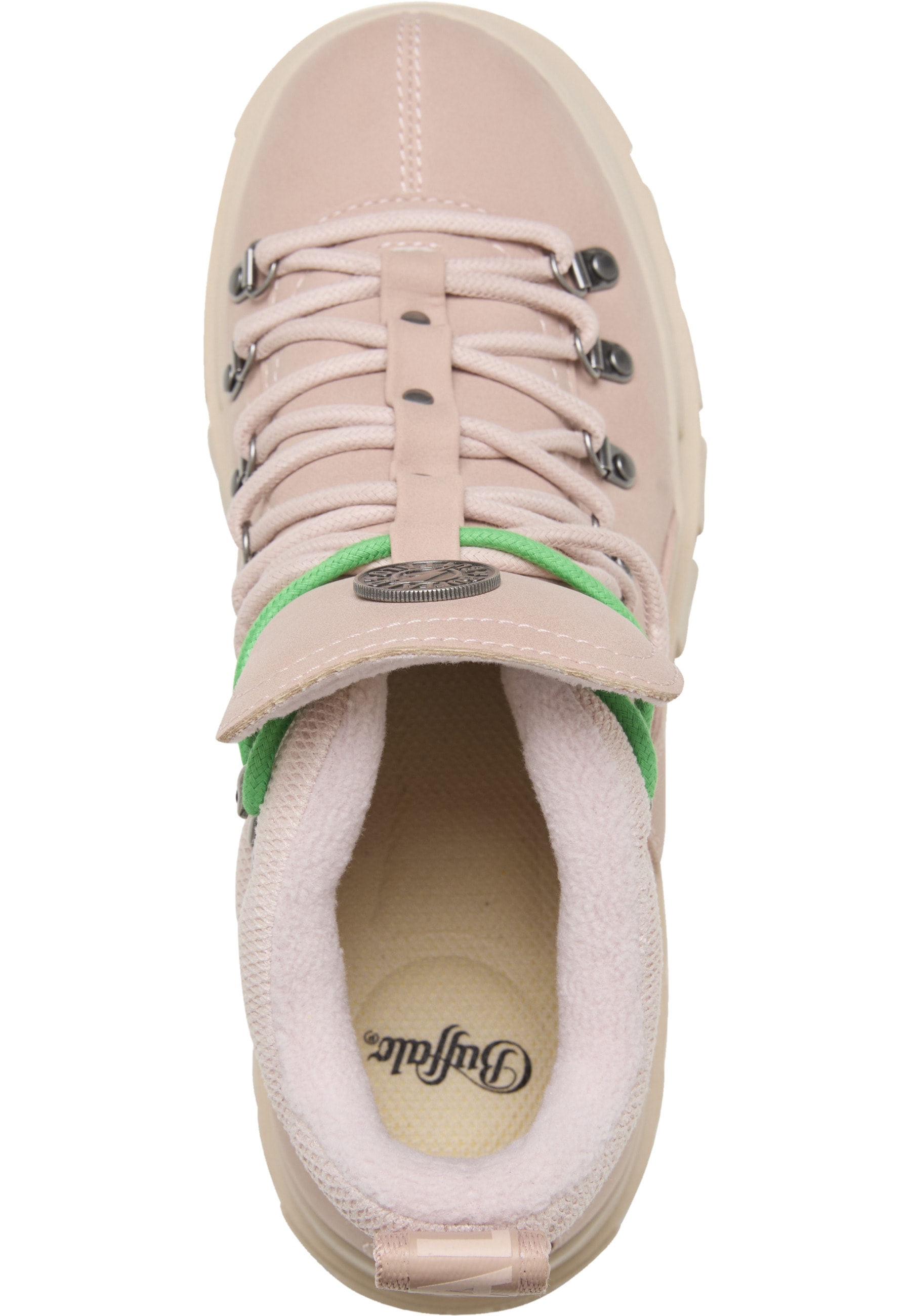 Buffalo Stiefel »Buffalo ASPHA LACE UP HIKE - VEGAN NUBUCK/MESH«