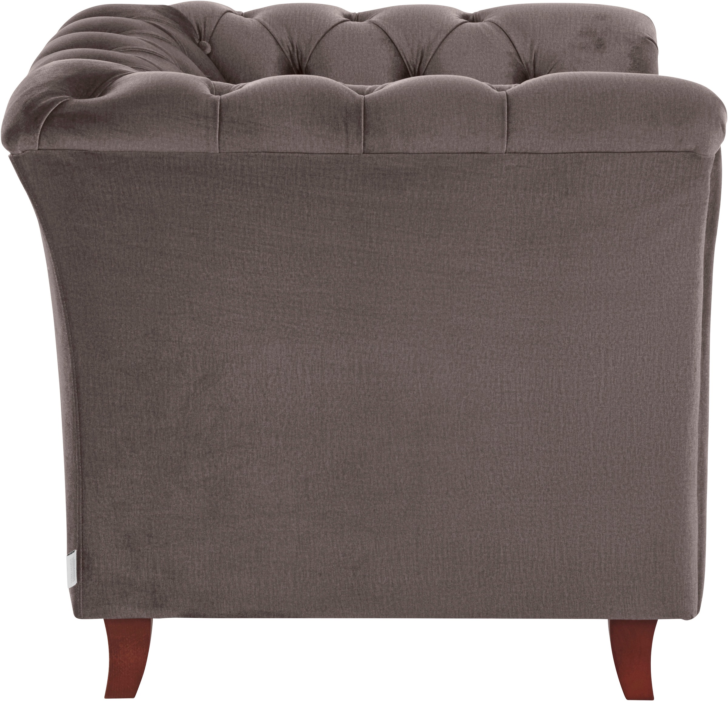 Home affaire Chesterfield-Sessel »Reims Cocktailsessel, Sessel«, mit echter Chesterfield-Knopfheftung, hochwertige Verarbeitung