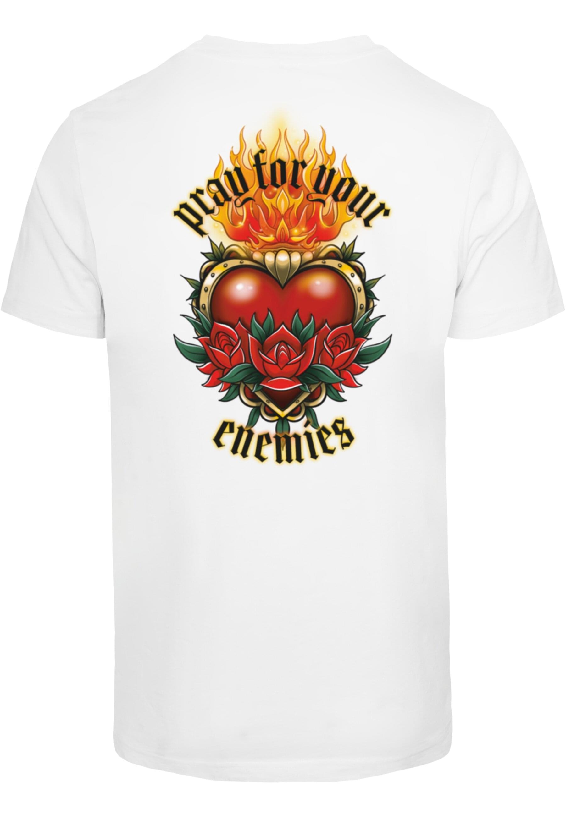 MisterTee T-Shirt »MisterTee Herren Pray For Your Enemies Tee«, (1 tlg.)