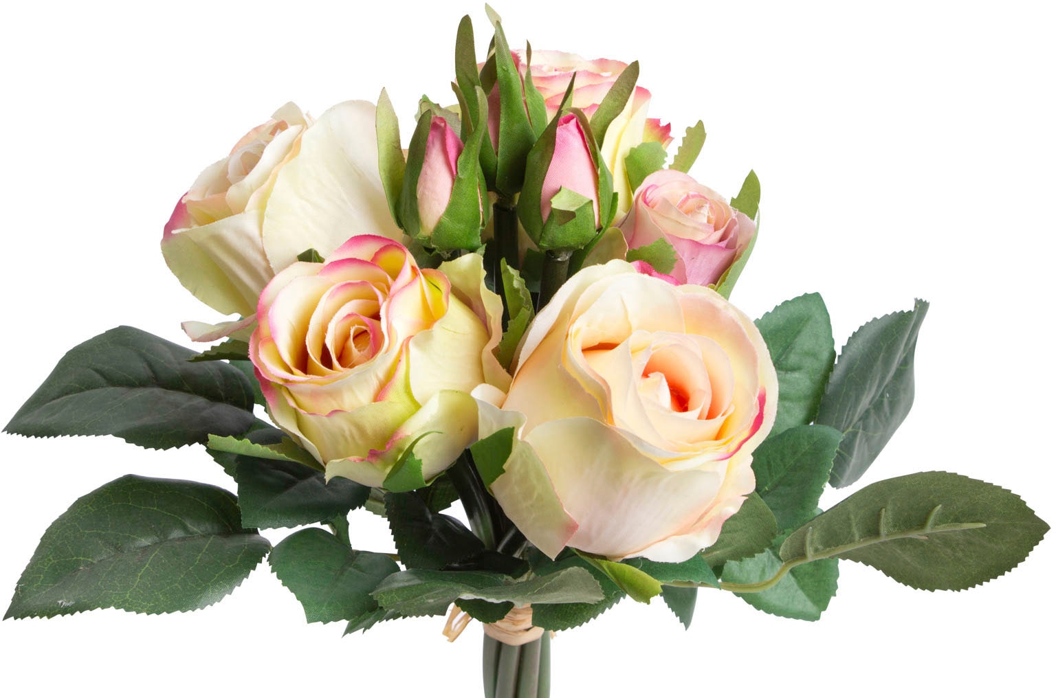 Fühlt sich gut auf der Haut an Botanic-Haus Kunstblume »Rosenstrauß« bestellen | BAUR