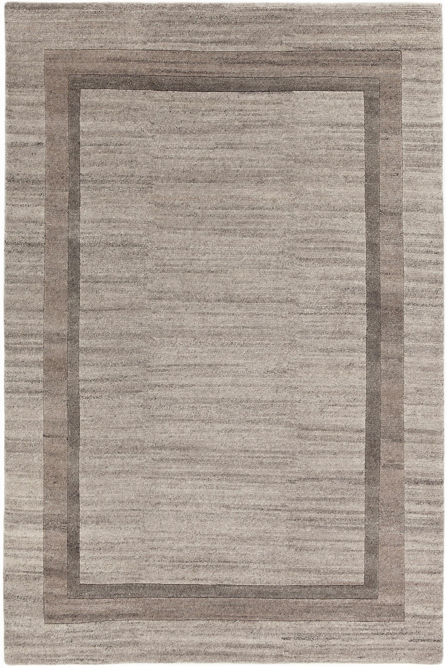 Wollteppich »Lethbridge«, rechteckig, reine Wolle, handgeknüpft, mit Bordüre, Wohnzimmer