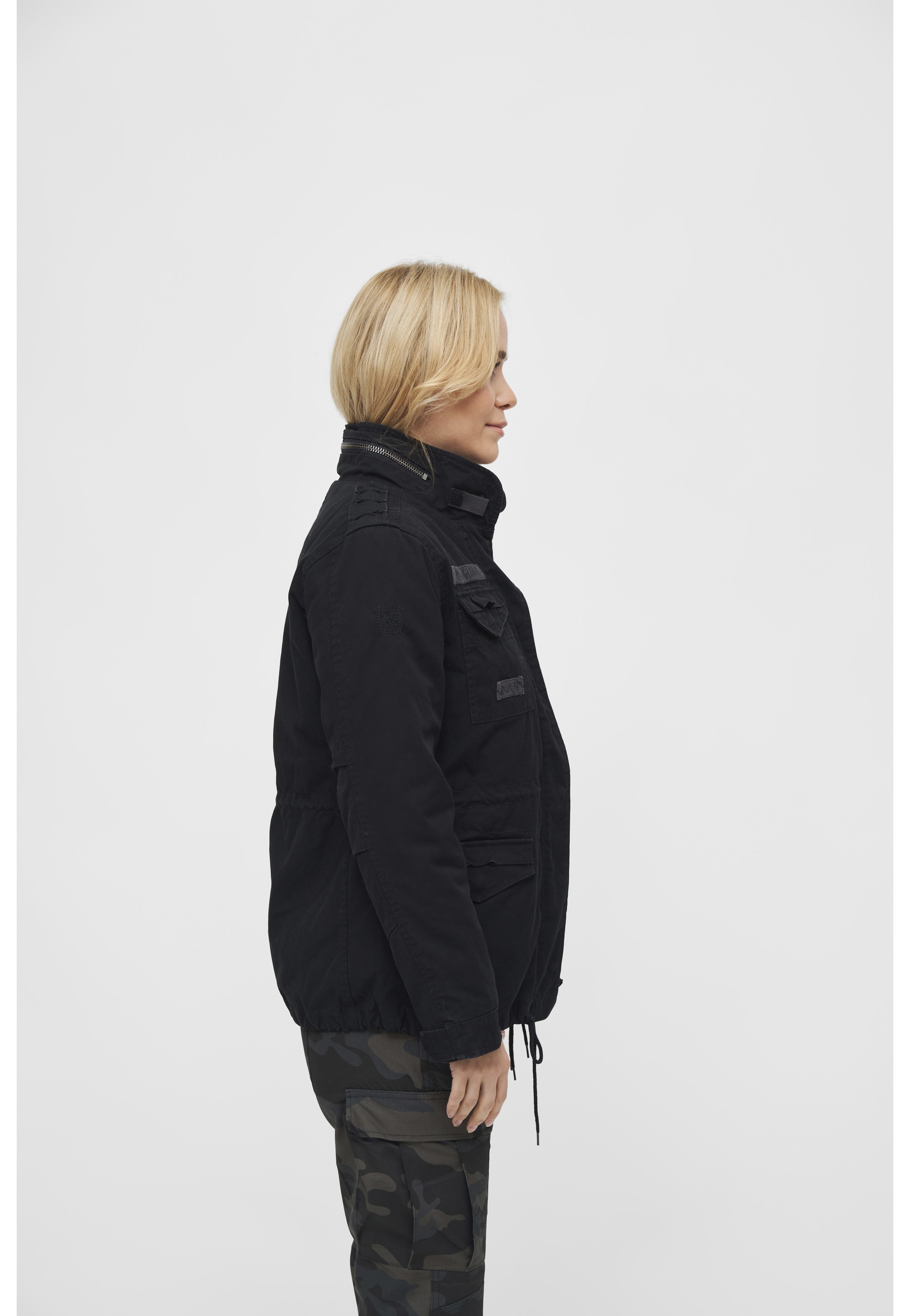 Brandit Parka »Brandit Damen Ladies M65 Giant Jacket« 1 Stk. tlg. mit Kapuze