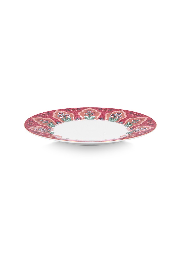 PiP Studio Teller-Set »Frühstücksteller Flower Festival, Ø 21 cm«, (Set, 4 tlg.), Flower Festival Kollektion, Teller im 4er Set
