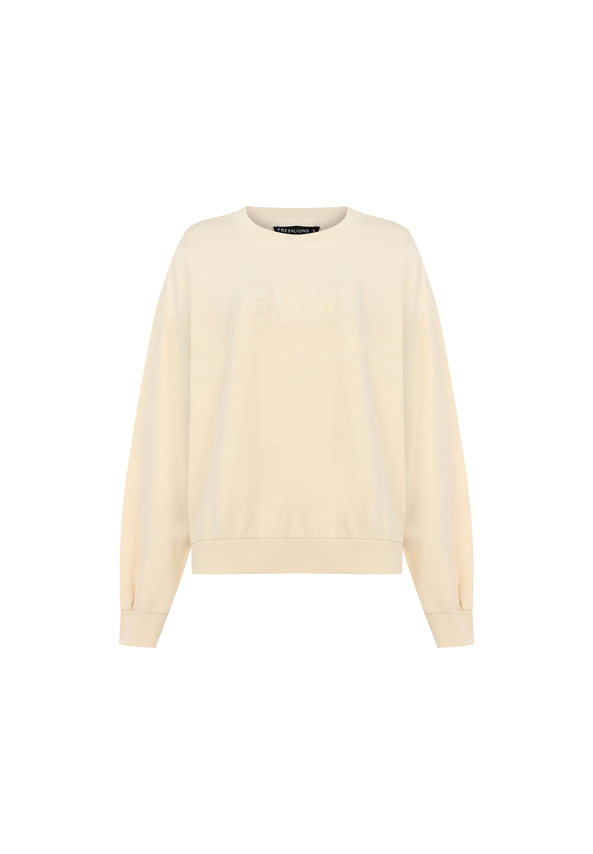 freshlions Sweatshirt »L.A.«, mit stilvollen Stickereien