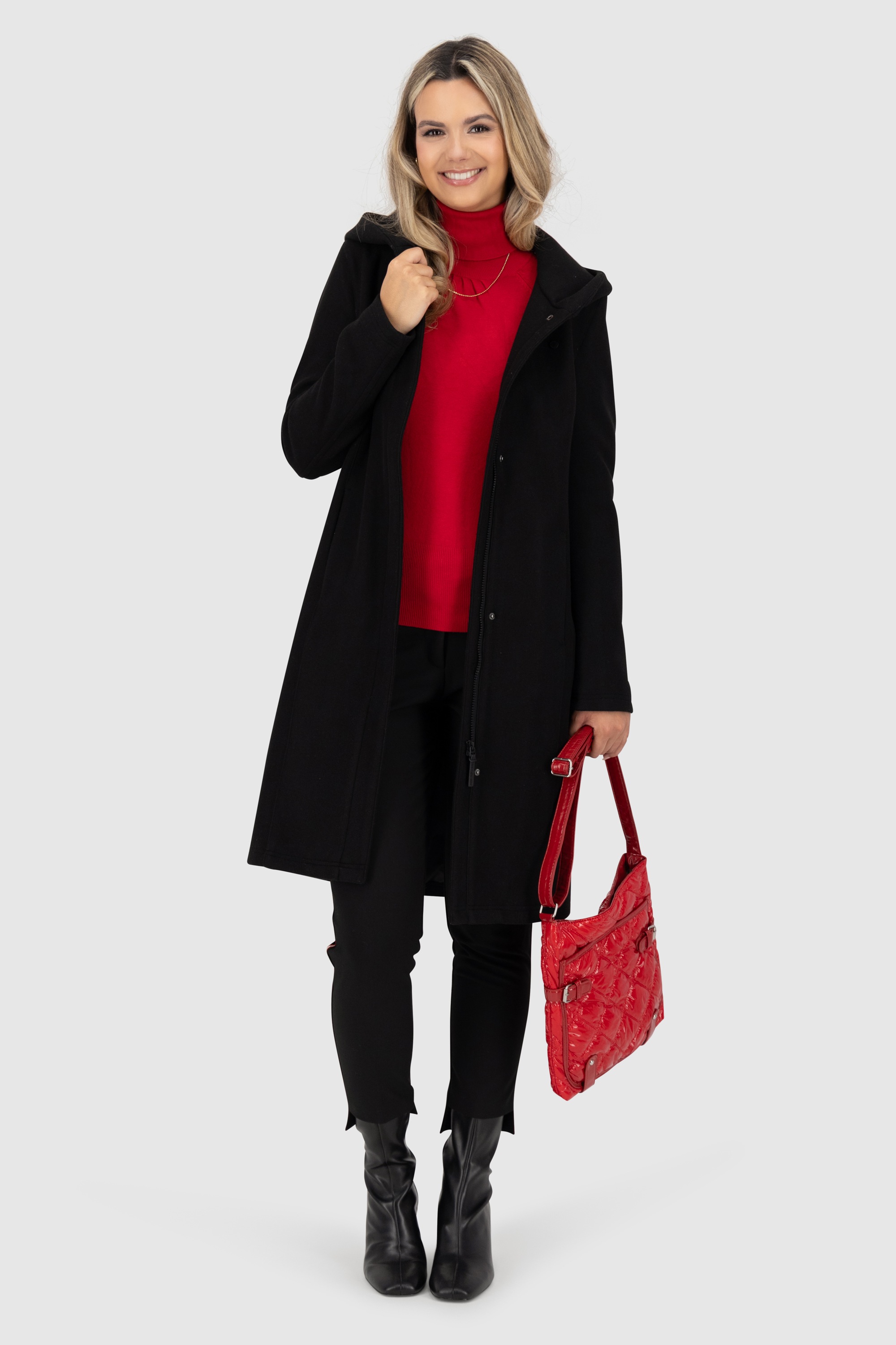 Alife & Kickin Winterjacke »Damen VenedaAK J«, mit Kapuze
