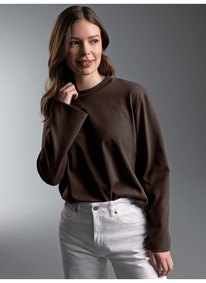 Trigema Longsleeve »TRIGEMA Langarmshirt mit ausgestellten Ärmeln« 1