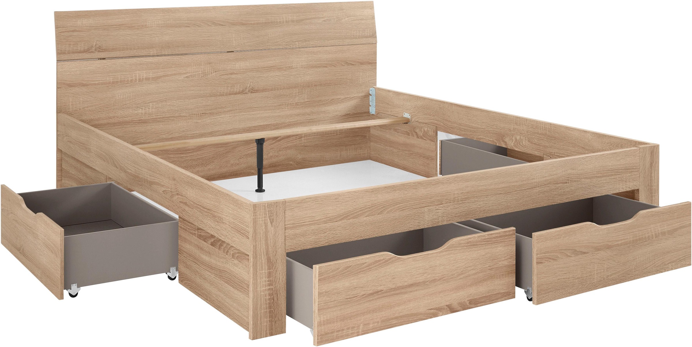 rauch Bett »Flexx«, inklusive Schubkästen