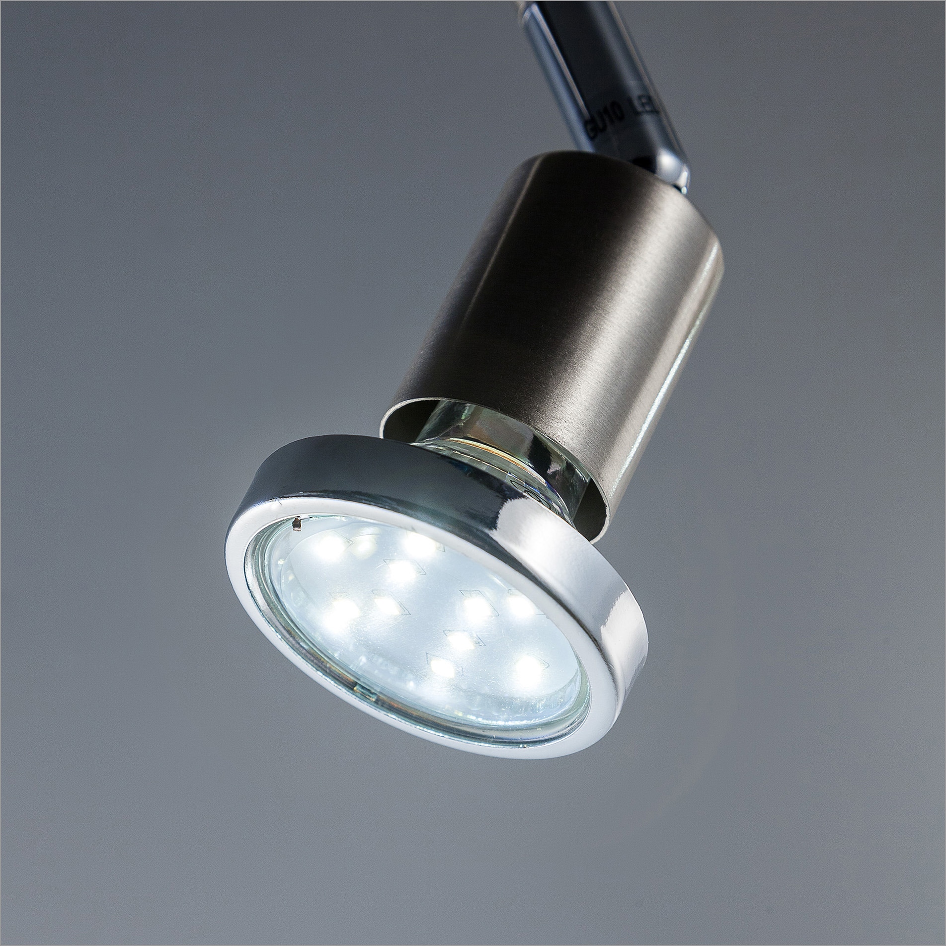 B.K.Licht LED Deckenspot »Mika«, 4 flammig-flammig, LED Deckenleuchte, Wohnzimmer, schwenkbar inkl. 3W GU10 Metall