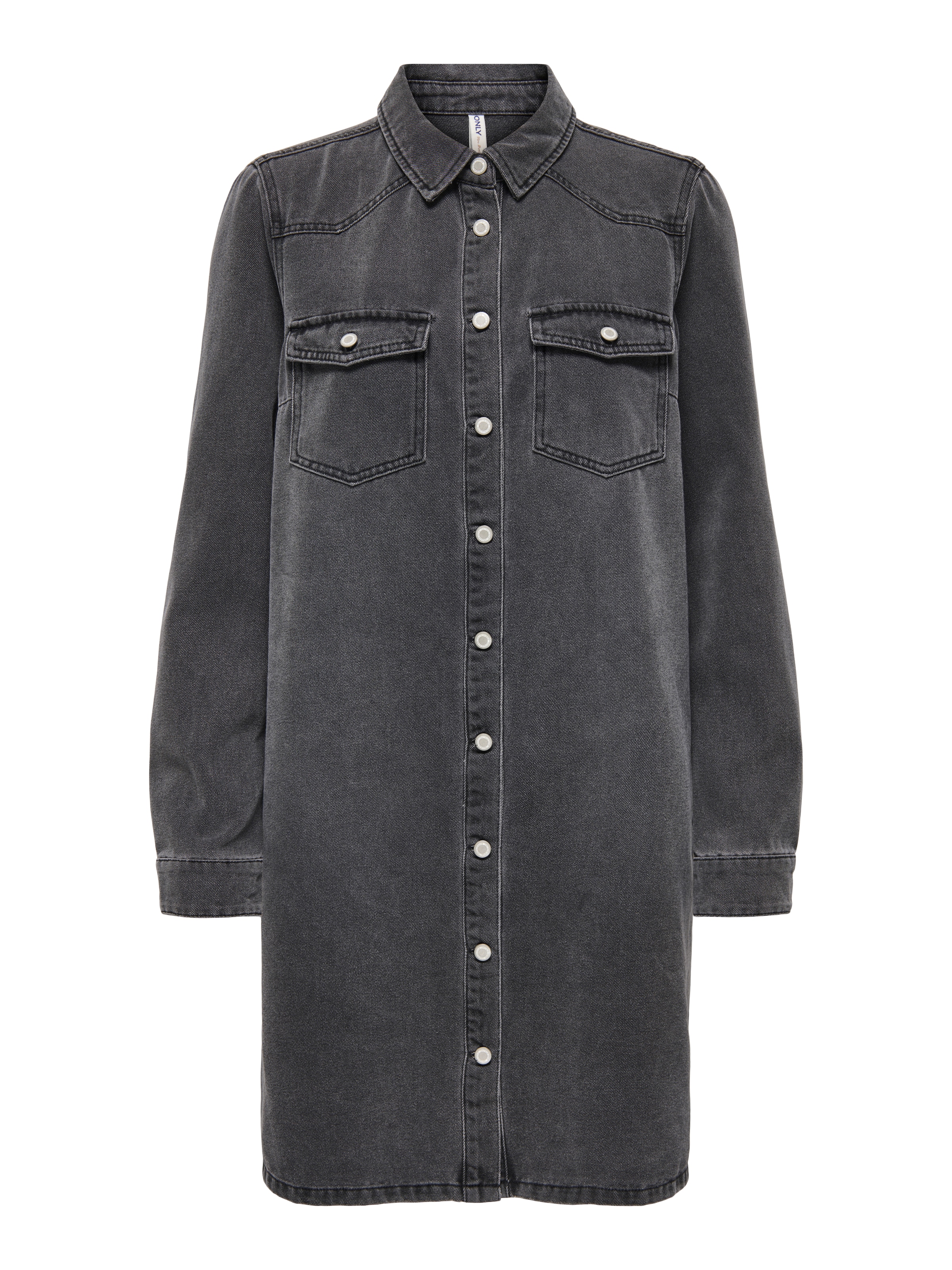 ONLY Jeanskleid "ONLLISA L/S DNM DRESS GUA NOOS" günstig online kaufen