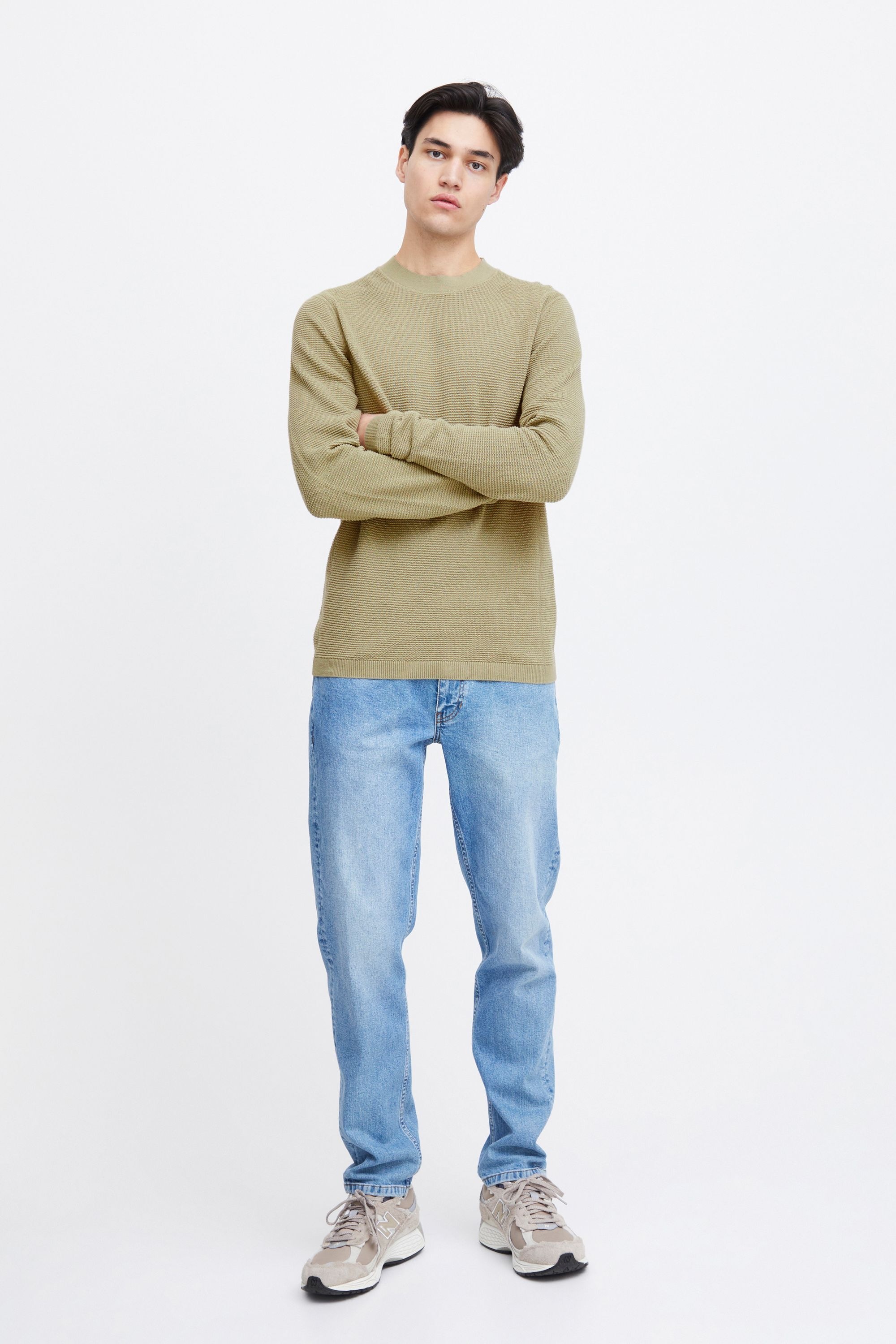 Casual Friday Strickfleece-Pullover "Strickpullover CFKarl" günstig online kaufen