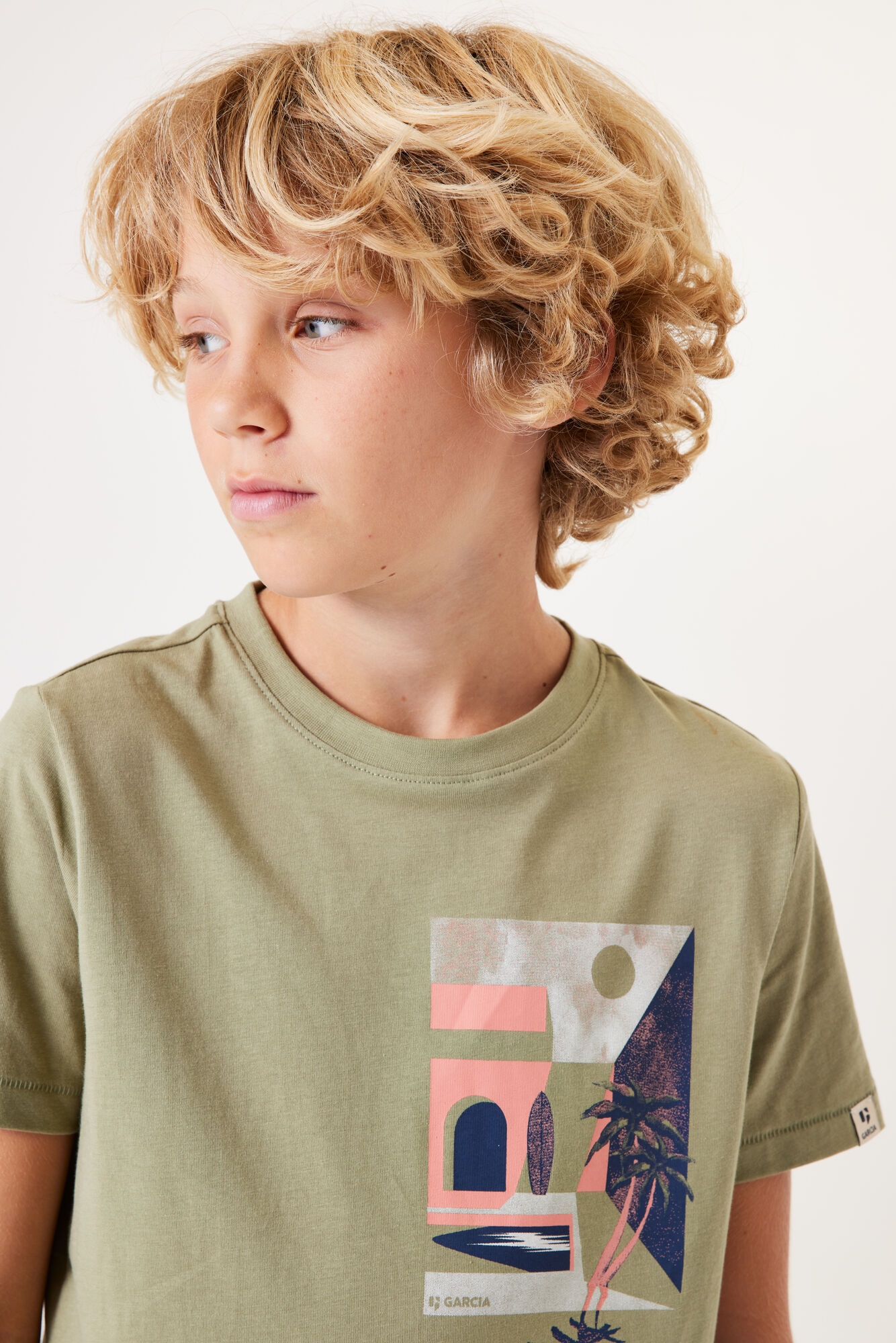Garcia T-Shirt, mit coolem Frontprint, for BOYS