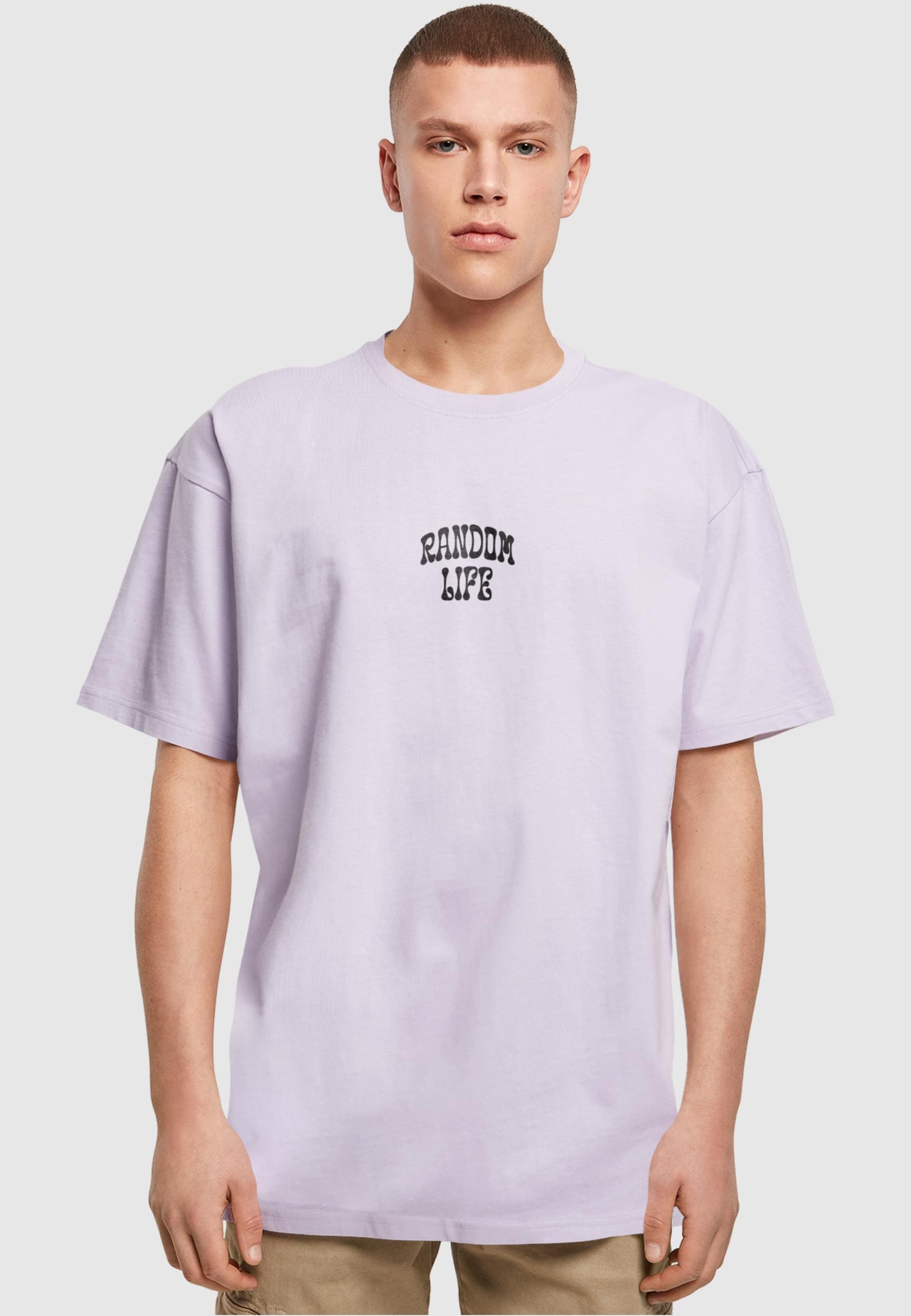 Merchcode T-Shirt »Merchcode Herren Random Life Heavy Oversize Tee«, (1 tlg.)