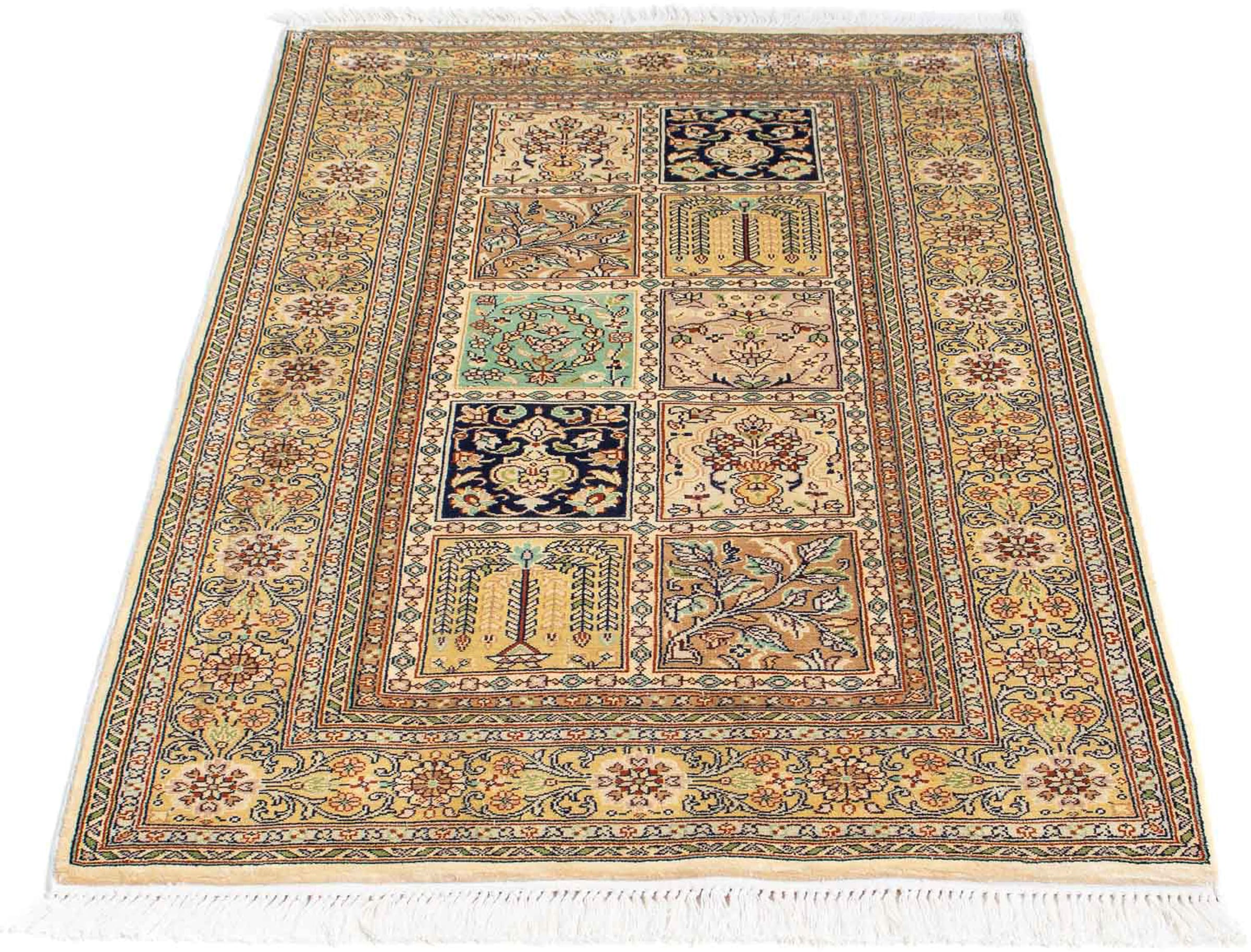 morgenland Orientteppich "Perser - Classic - 121 x 76 cm - mehrfarbig", rechteckig, 10 mm Höhe, Wohnzimmer, Handgeknüpft