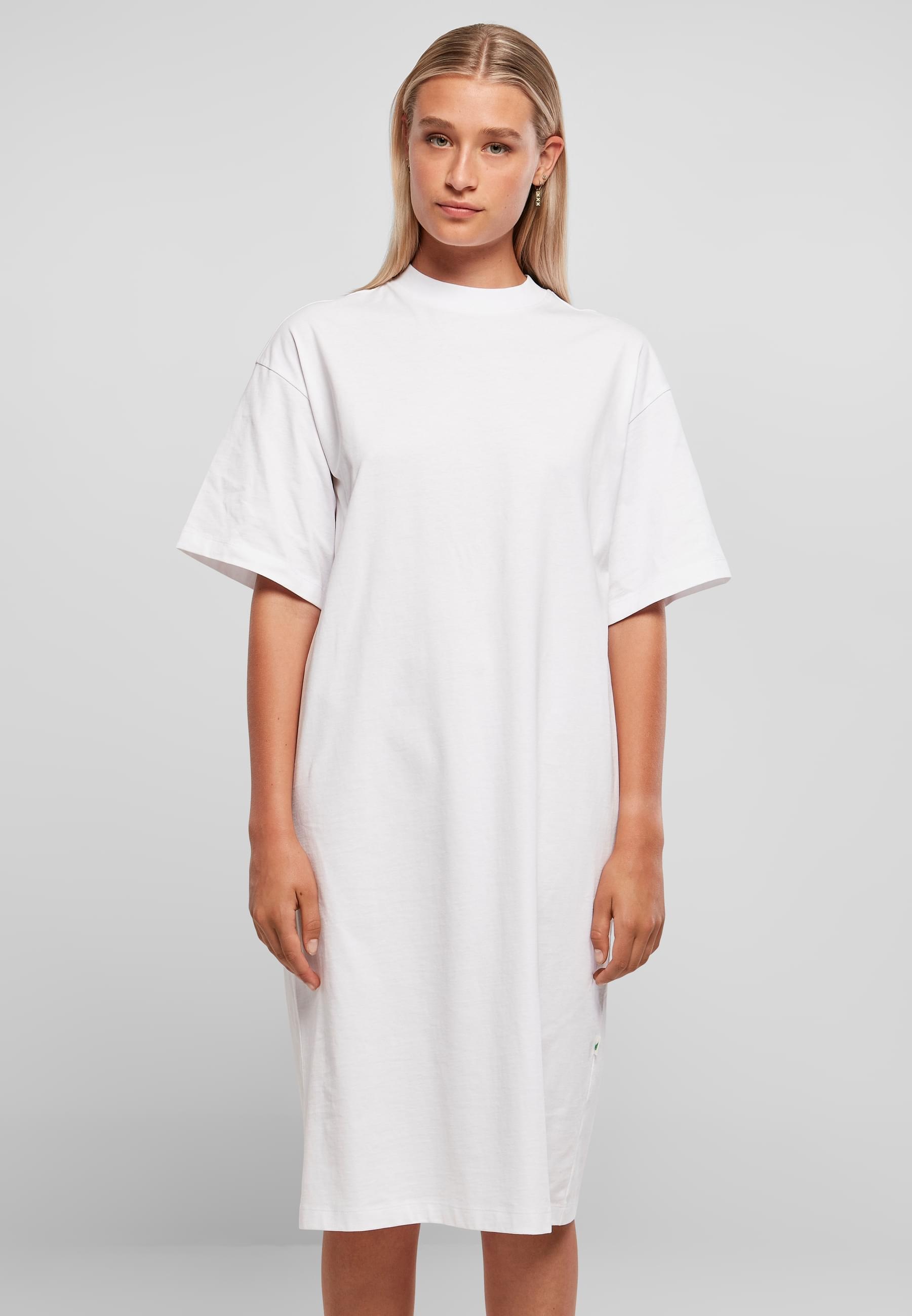 URBAN CLASSICS Shirtkleid »Urban Classics Damen Ladies Organic Long Oversized Tee Dress«, (1 tlg.)