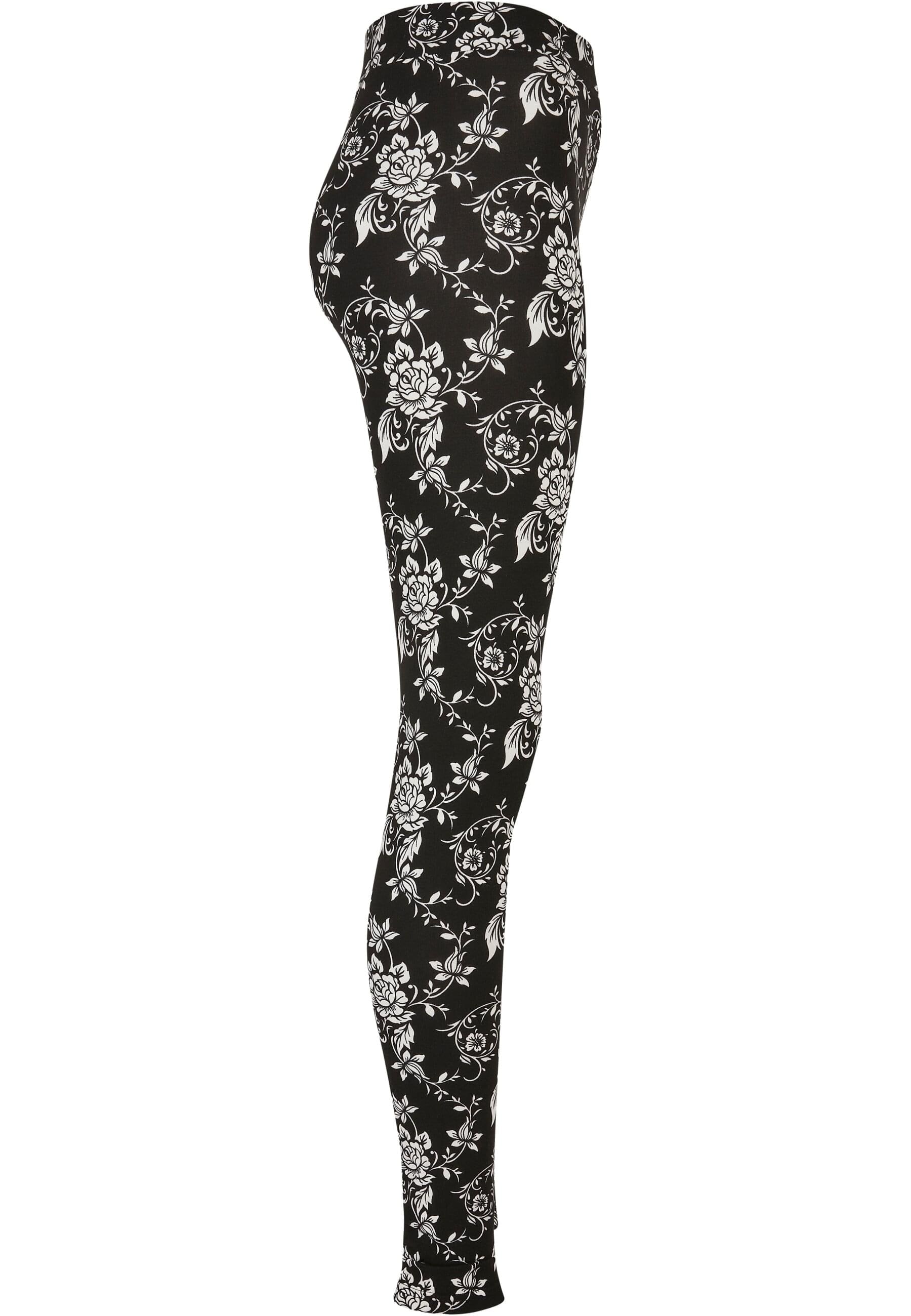 URBAN CLASSICS Leggings »Urban Classics Damen Ladies Soft AOP Leggings«, (1 tlg.)