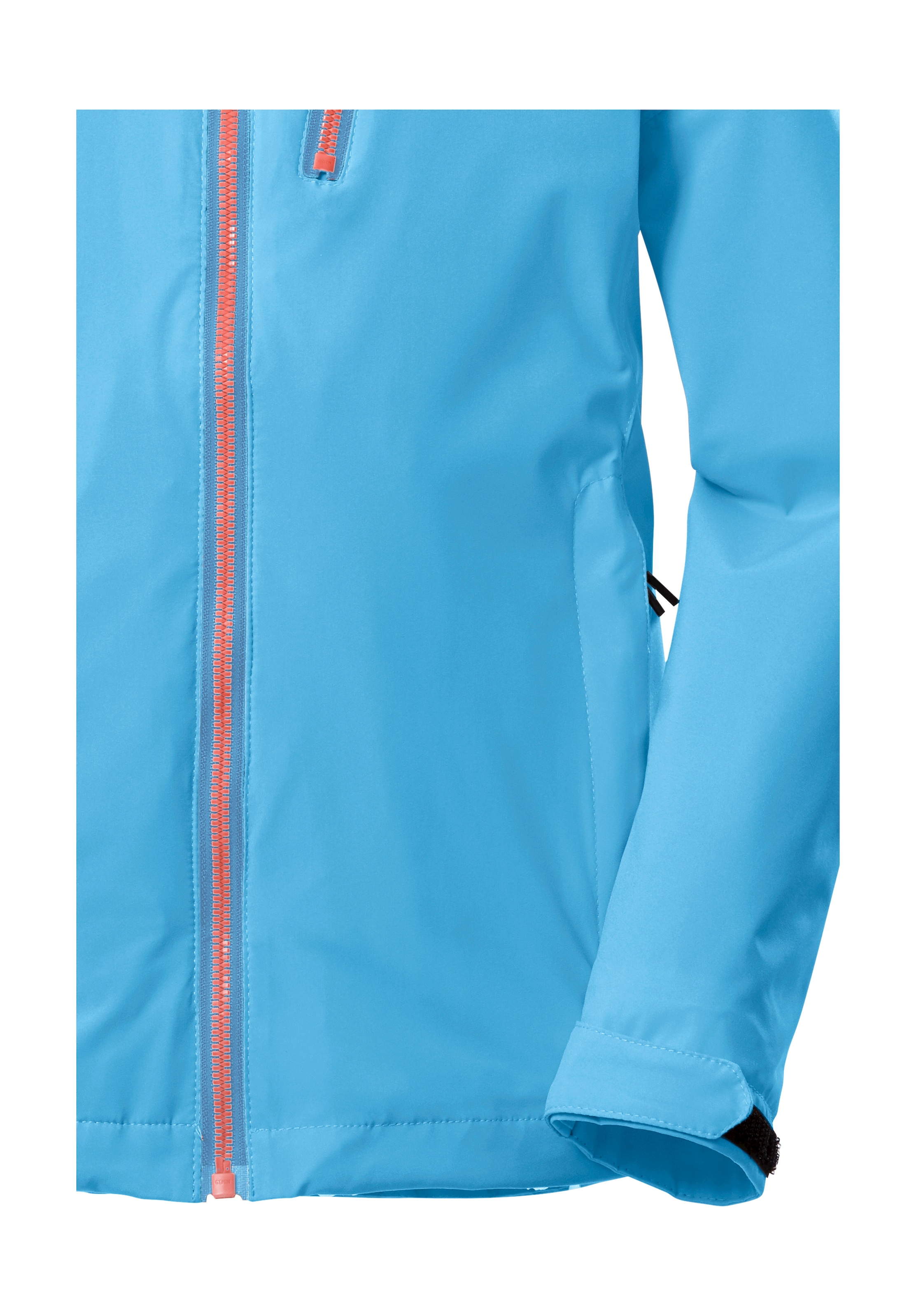 Killtec Outdoorjacke »KOS 208 GRLS JCKT«, Wasserdichte Kinderjacke, regulierbar, mit Zipper-Taschen und Kinnschutz